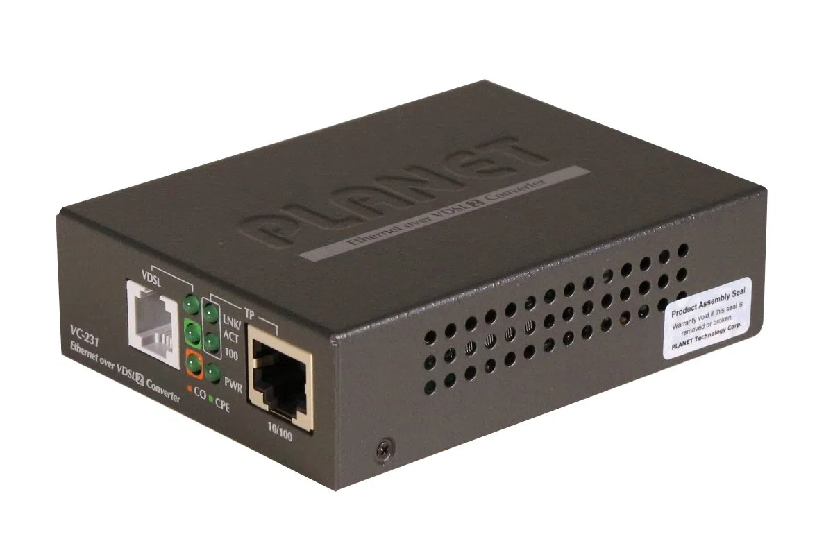 Planet VC-231 100Mbit/s convertisseur de Support réseau