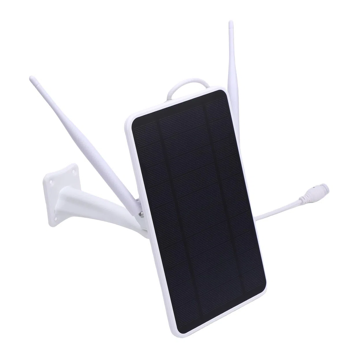 Modem Routeur à énergie Solaire 6 W, étanche IP66 LTE 4G WiFi avec Fonction Relais pour Camping en Plein Air, Ferme, Chantier de Construction (Version américaine)