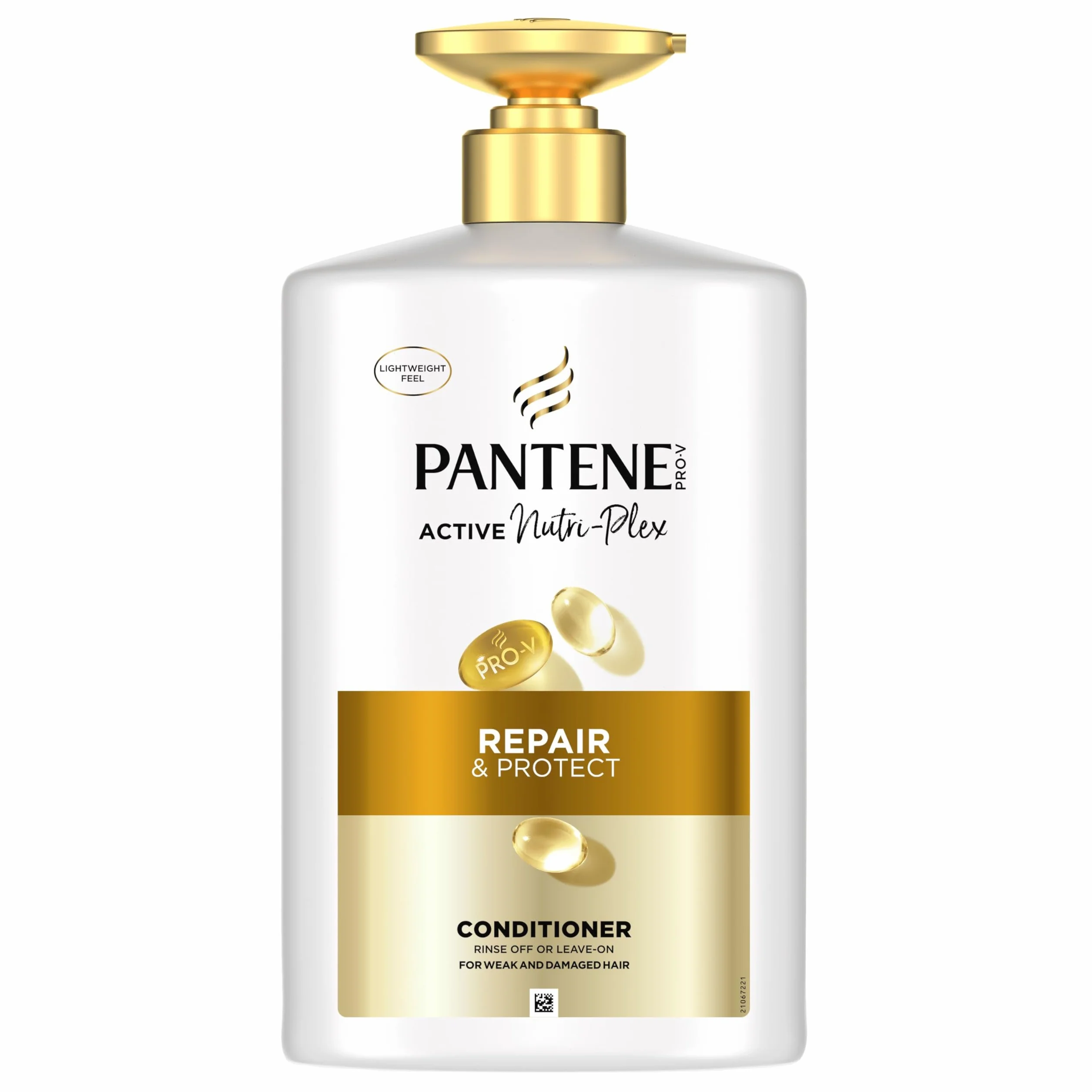 Pantene Pro-V Repair & Protect Après-Shampoing 1000ml Pompe Cheveux Fragiles Secs Abîmés