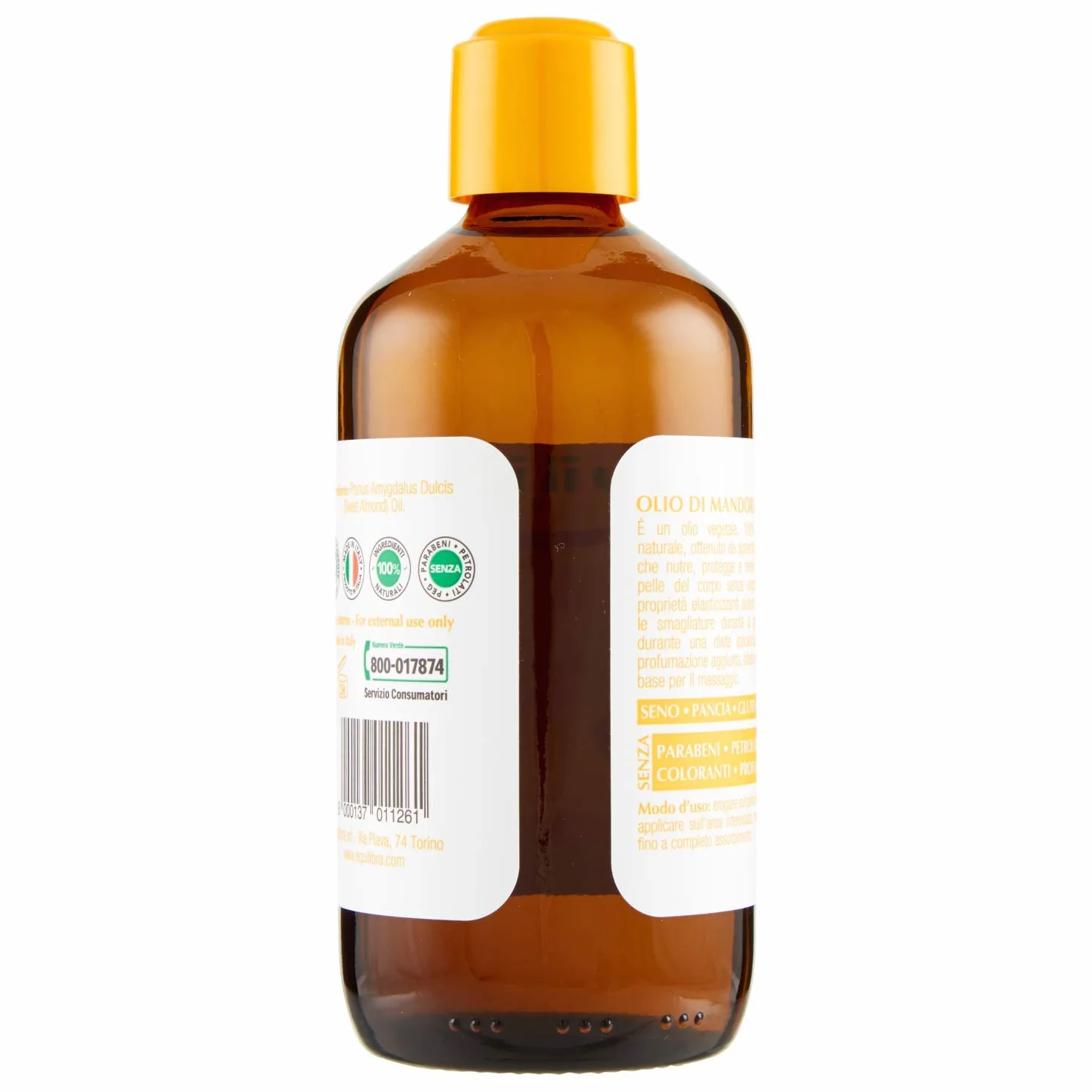 Equilibra Aloe Olio Mandorle 250 Ml
