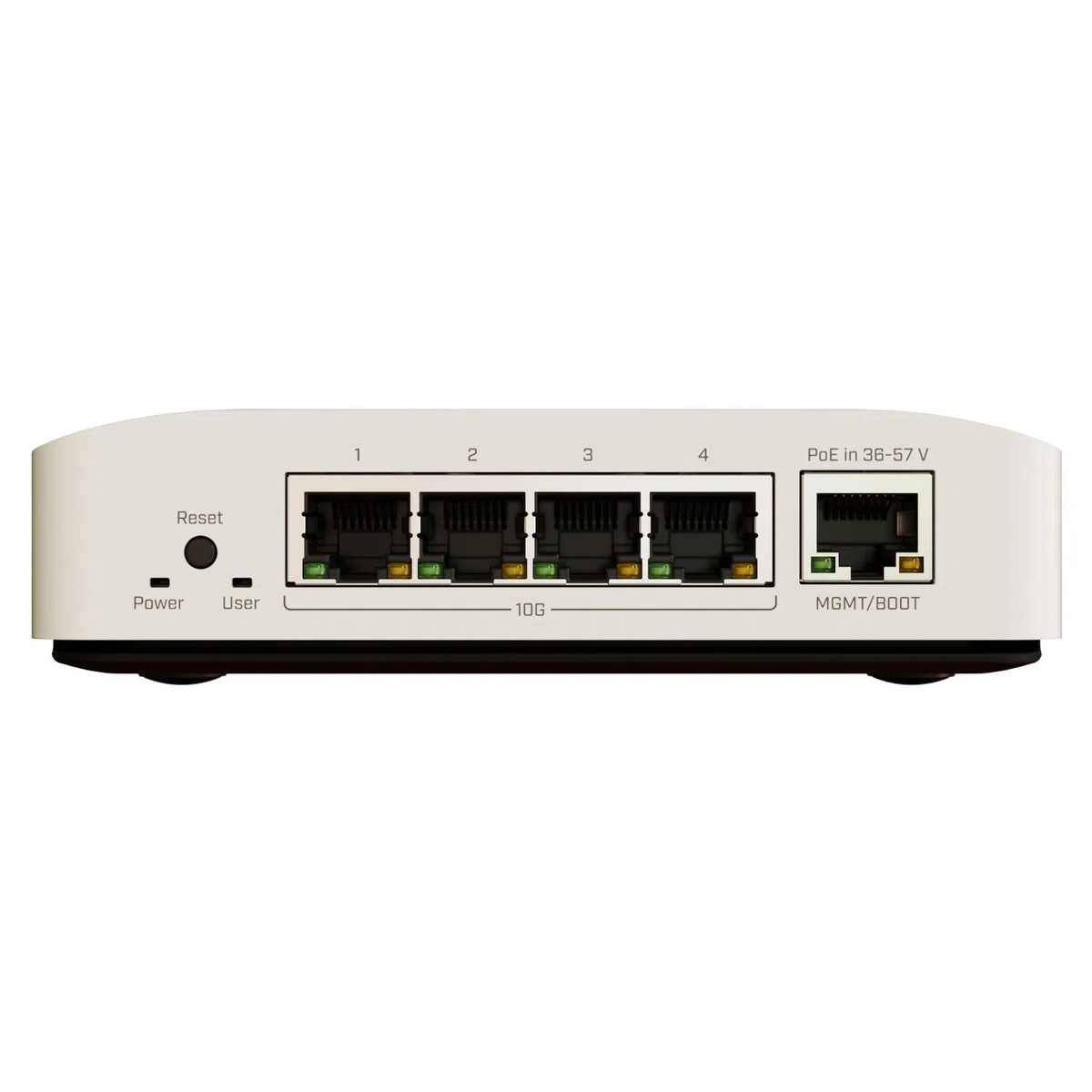 Mikrotik Crs304-4xG-In - Switch - 4 X 1/2,5/5/10gbasE-T + 1 X 10/100/1000 (poe) - Desktop - Poe (crs304-4xG-In)