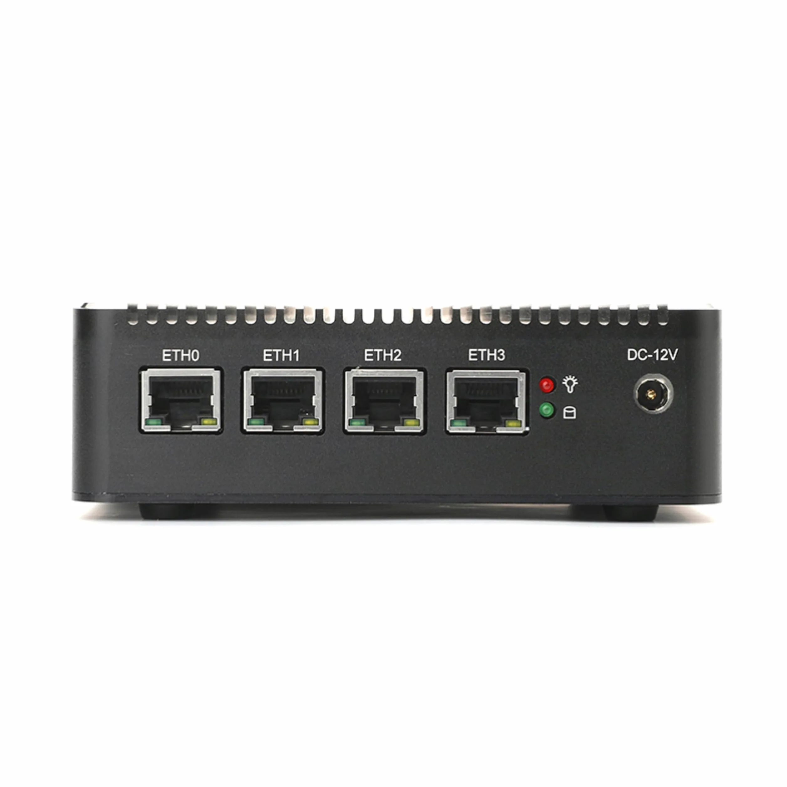 N2940 Quad Core Firewall Micro Appliance, Mini PC, routeur avec 8 Go de RAM 128 Go SSD, 4 ports RJ45 2,5 GBE AES-NI compatible avec Pfsense OPNsense