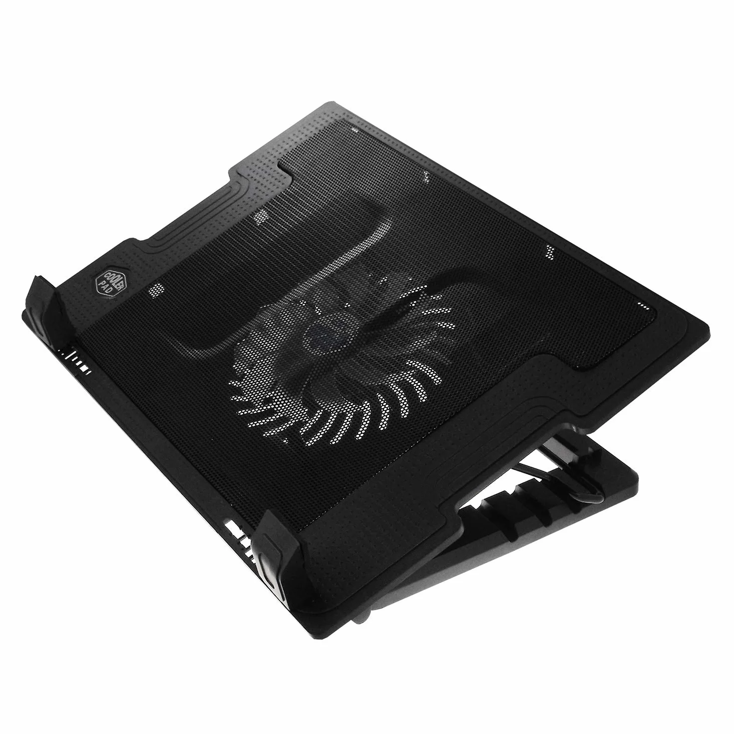 AABCOOLING NC20 Refroidisseur PC Portable 125mm Ventilateur Inclinaison Réglable Rétroéclairage Bleu Support jusqu'à 15,6 Pouces