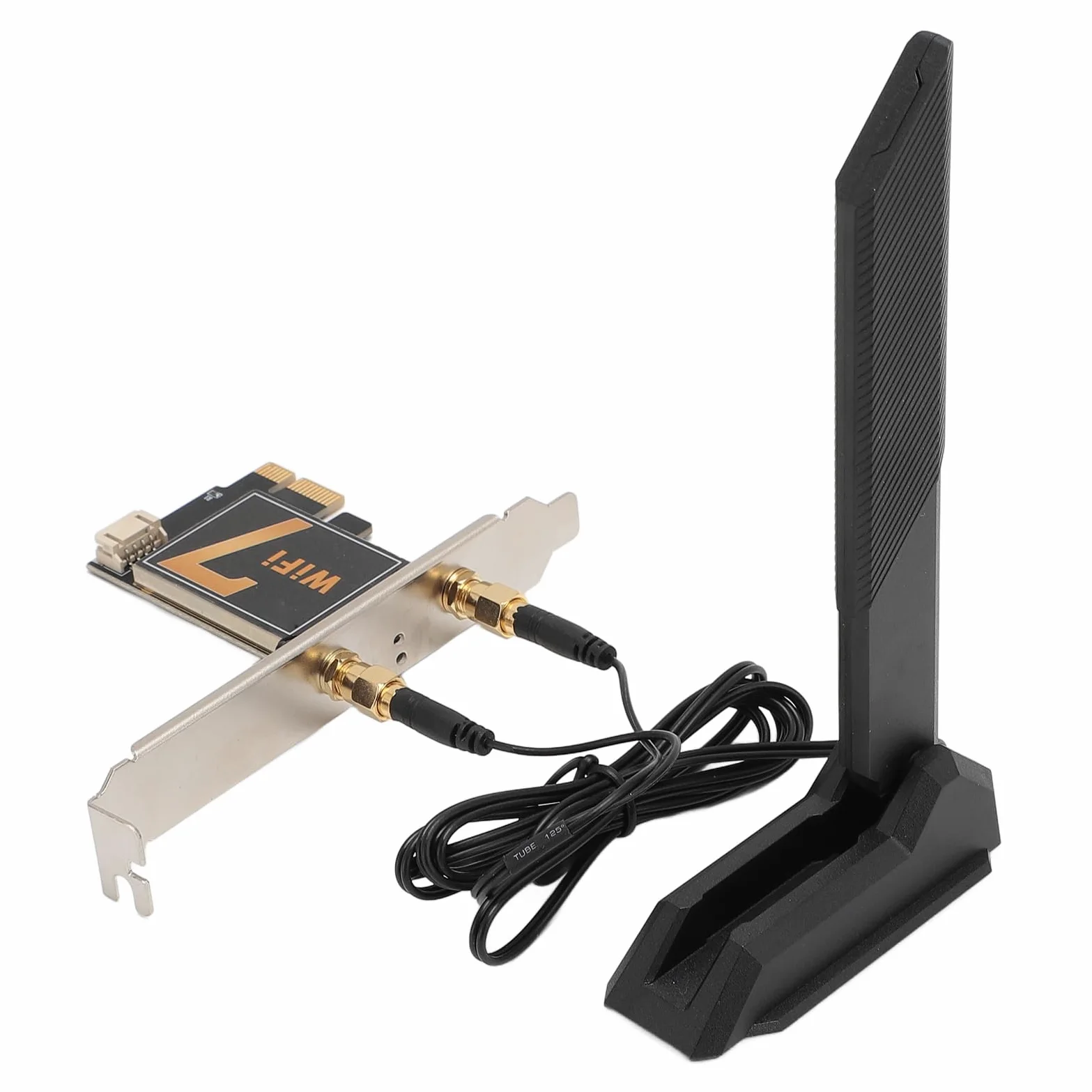 Generic Carte Réseau Fil PCIE Haute Vitesse avec Antenne 12DB et Bluetooth 5.4 pour Ordinateur de Bureau