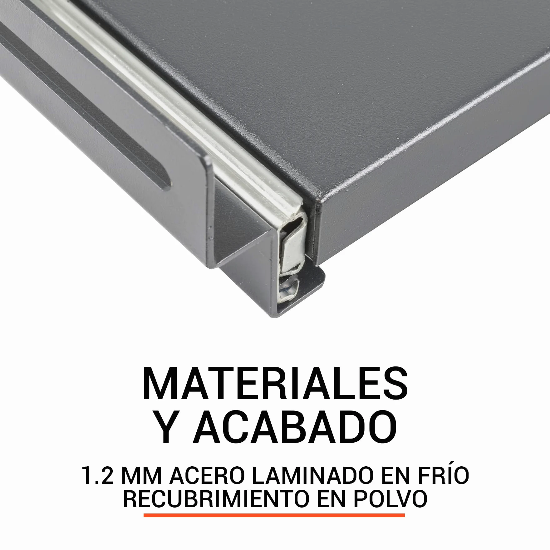 Aiten Data Plateau Coulissant en Grille 1U avec 470 mm de Large x 350 mm de Fond pour Armoire Rack de Sol 19" avec Fond 600 mm en Acier laminé Capacité 20 kg