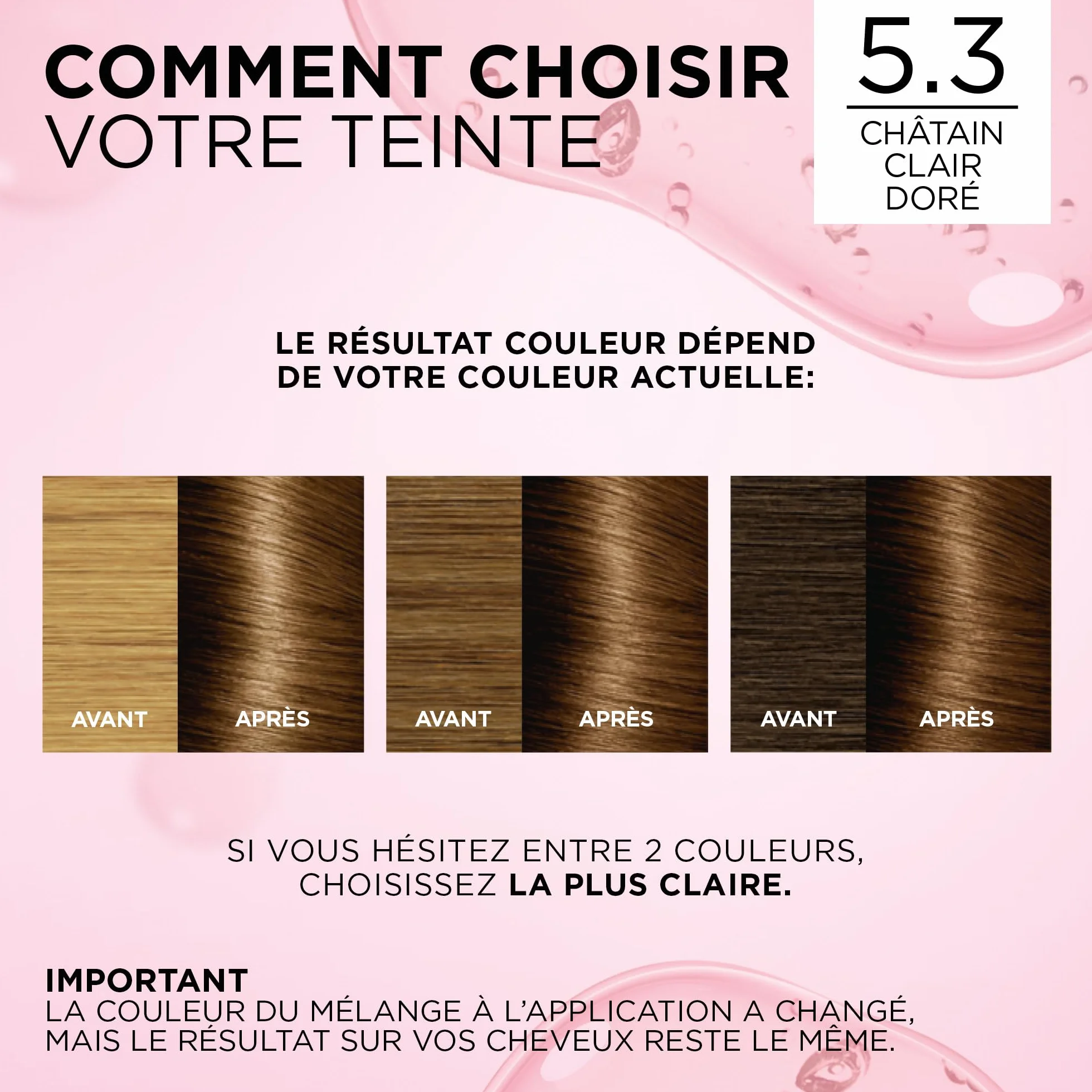 L’ORÉAL PARIS Excellence Crème Coloration Cheveux Permanente Châtain Clair Doré 5.3 Couvre 100% Cheveux Blancs