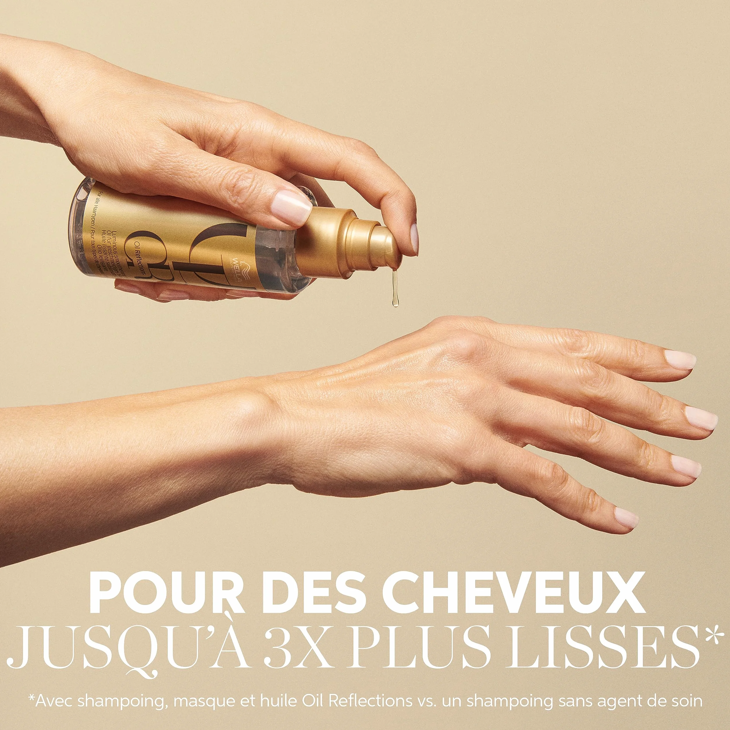 Wella Professionals OIL REFLECTIONS Huile Cheveux Lissante Sublimatrice 30ml