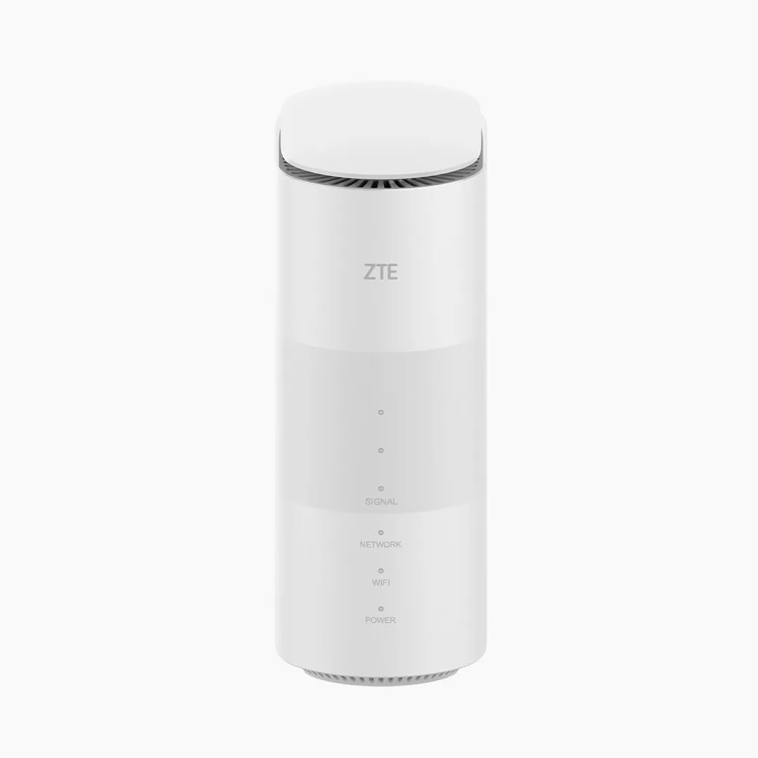ZTE G5B - Routeur Domestique sans Fil 5G Rapide WiFi6 débloqué, Conception Haut de Gamme avec Faible consommation d'énergie, Aucune Configuration requise, contrôle Parental, Gestion Facile
