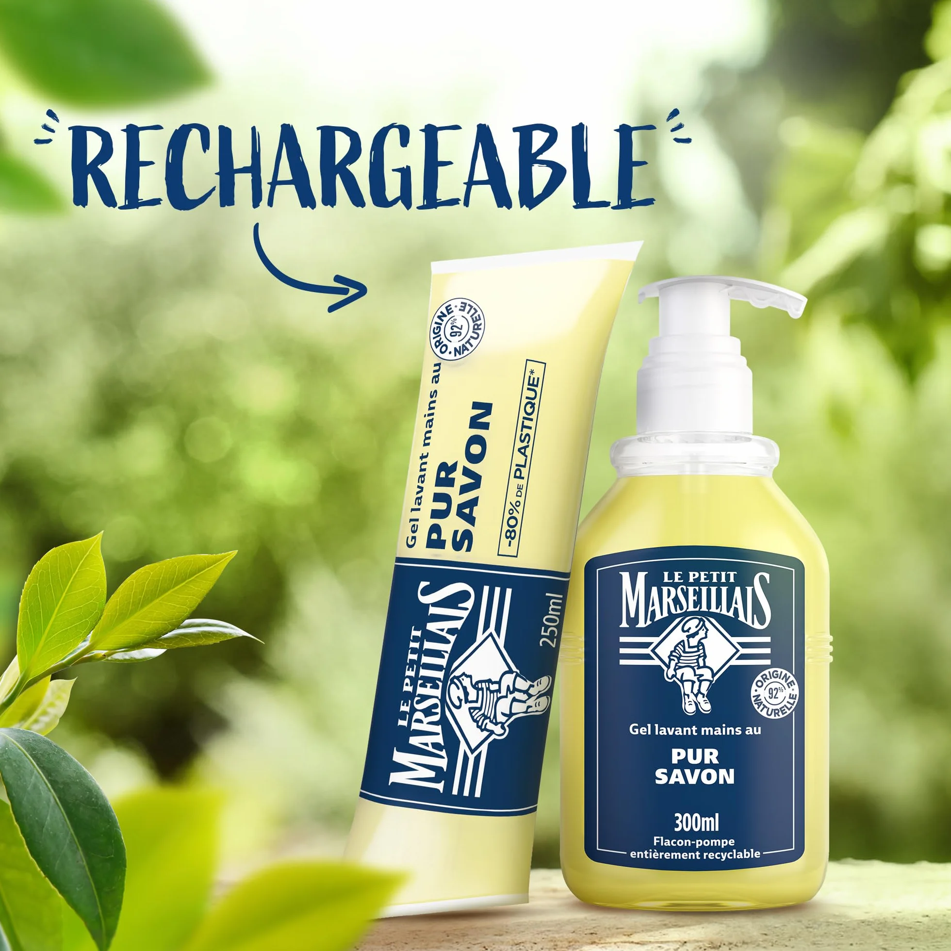 Le Petit Marseillais Gel Lavant Mains Pur Savon 300 ml Savon Liquide pH Neutre