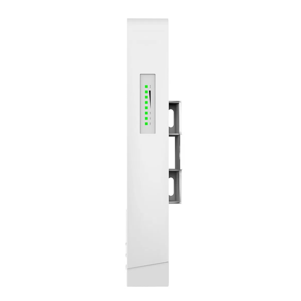 Generic Pont Ethernet sans Fil Haute Puissance 900 M pour Connexion Point à Point, Transmission Longue Distance 5,8 GHz jusqu'à 5 Km, Deux Ports Gigabit, Kit de Pont sans Fil pour Sites (Prise UE)