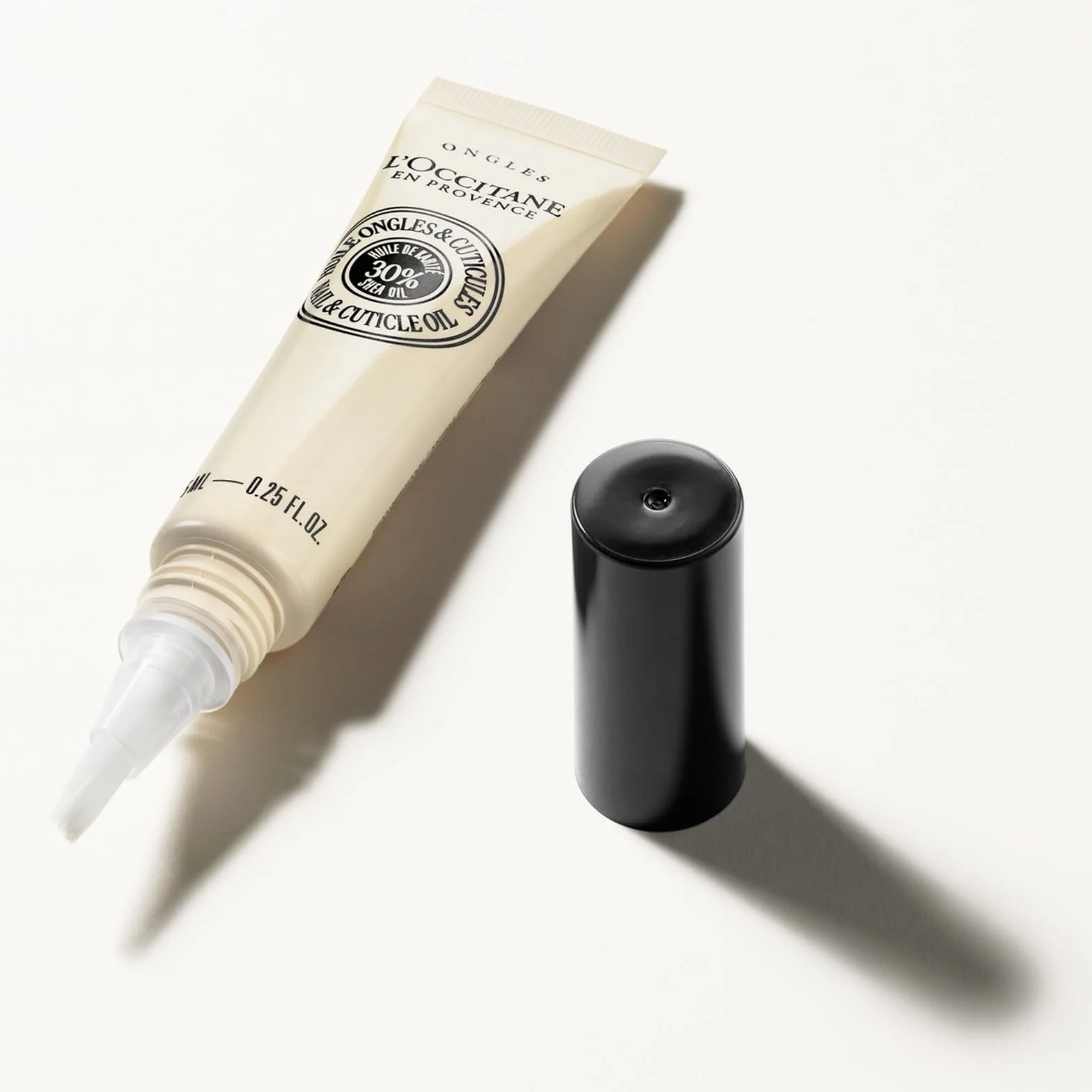 L'OCCITANE Huile Ongles & Cuticules Karité 7,5 ml Fortifie et nourrit Fabriqué en France