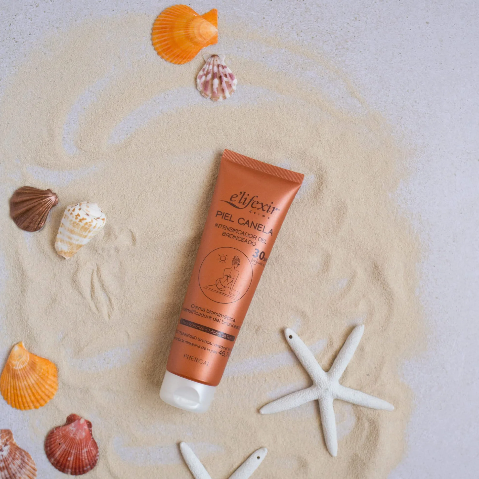 Elifexir Piel Canela Gel Accélérateur de Bronzage SPF30 Waterproof 150ml