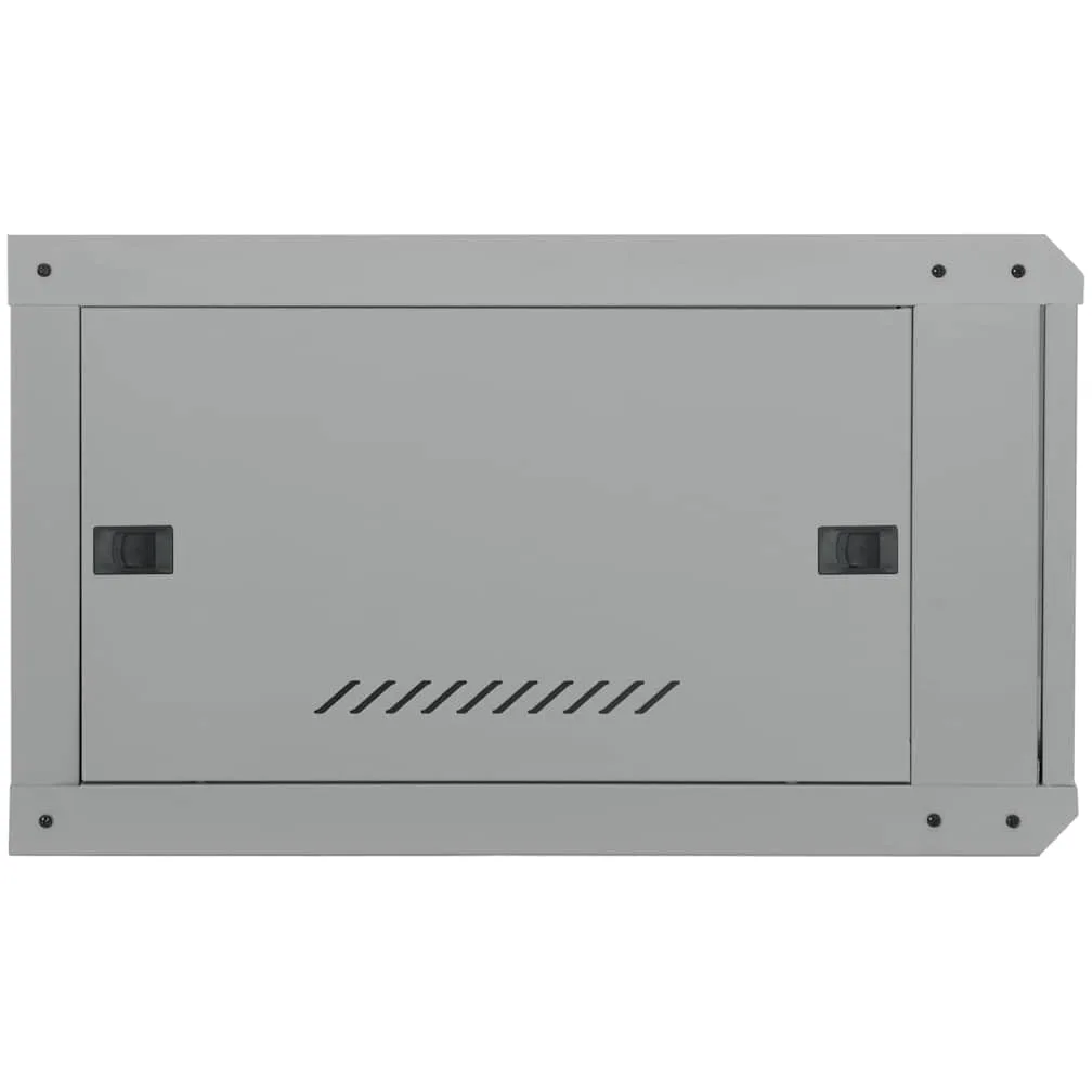 Armoire Réseau, Armoire Serveur Baie de Serveur Coffret Boit de Réseaux Mural avec Stockage Gris 60 x 60 x 35 cm Acier