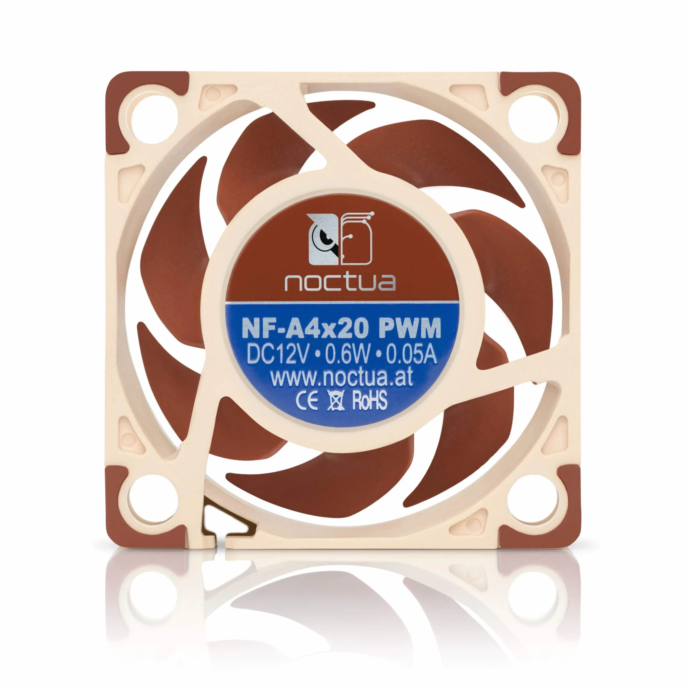 Noctua NF-A4x20 PWM Ventilateur Silencieux 4 Broches 40x20 mm Marron