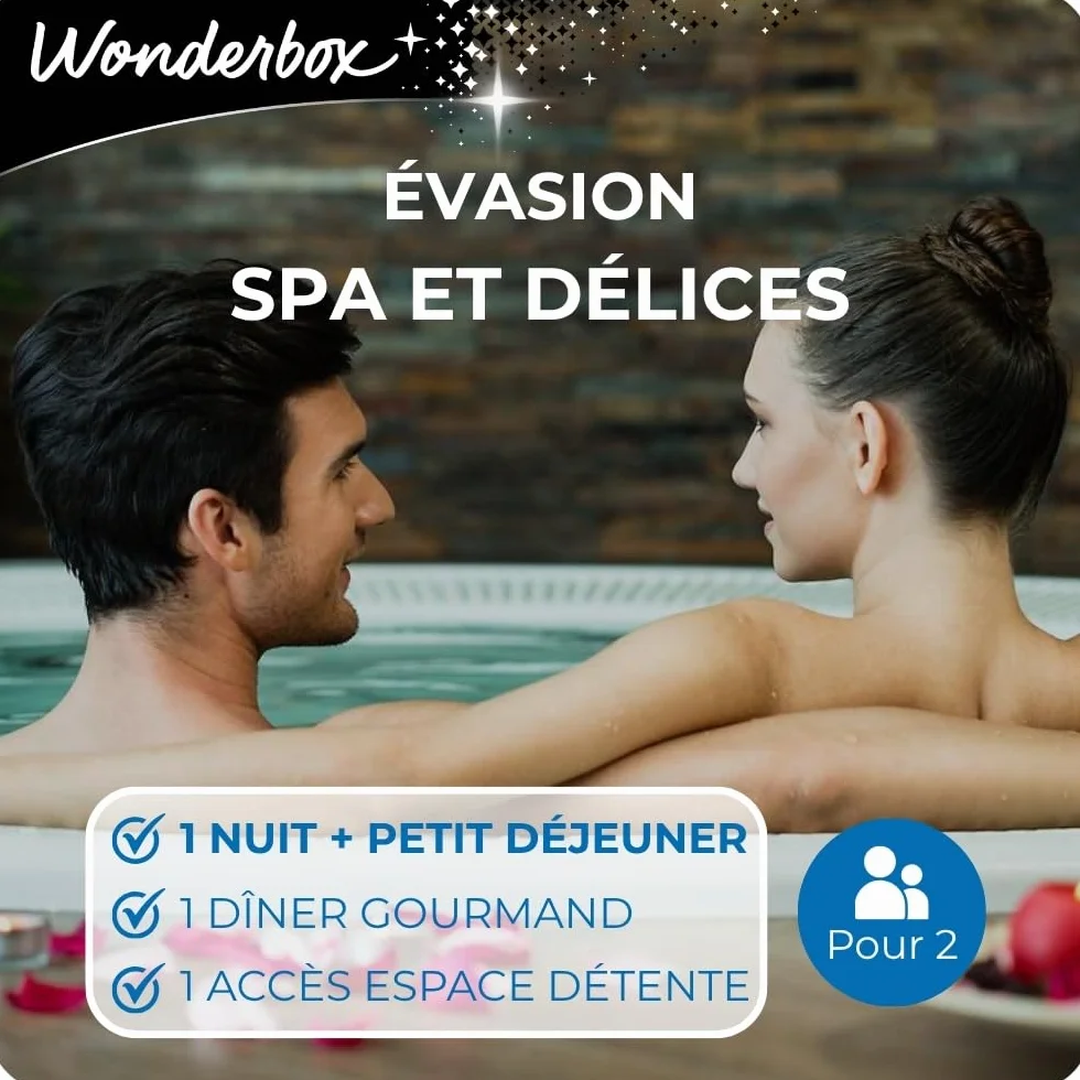 Wonderbox Évasion Spa Et Délices Coffret Cadeau Séjours