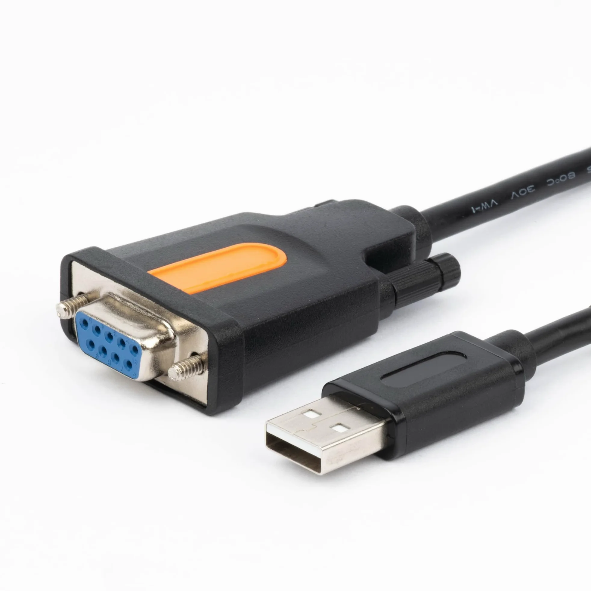 Câble USB vers RS232 DB9 femelle avec chipset FTDI pour équipements U.S. Solid Windows 11, 10, 8.1, 8, 7, Vista, XP, 2000, Linux et Mac OS 1,5 m