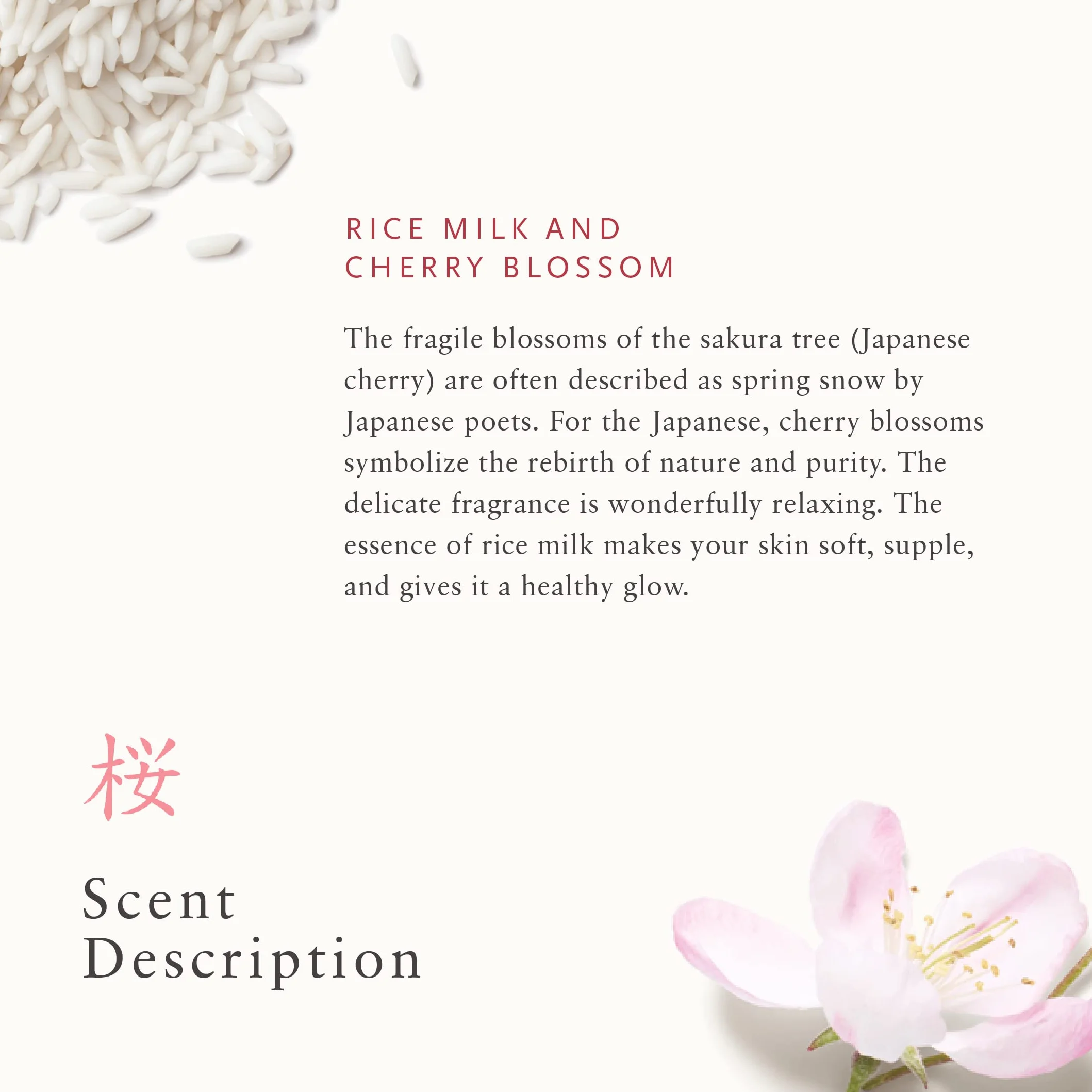 THE RITUAL OF SAKURA body scrub 250 gr
