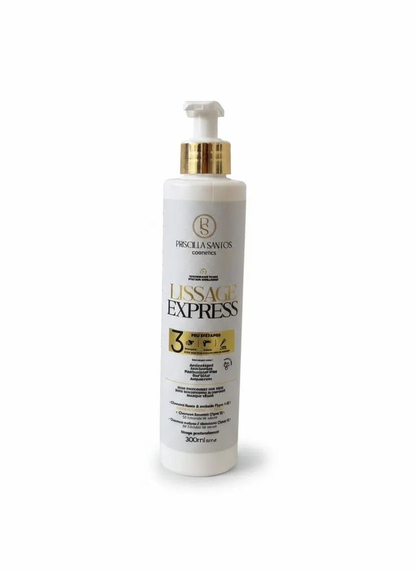 Lissage Brésilien Professionnel Sans Rinçage 300ml - Tenue jusqu'à 1 an - Sans Formol