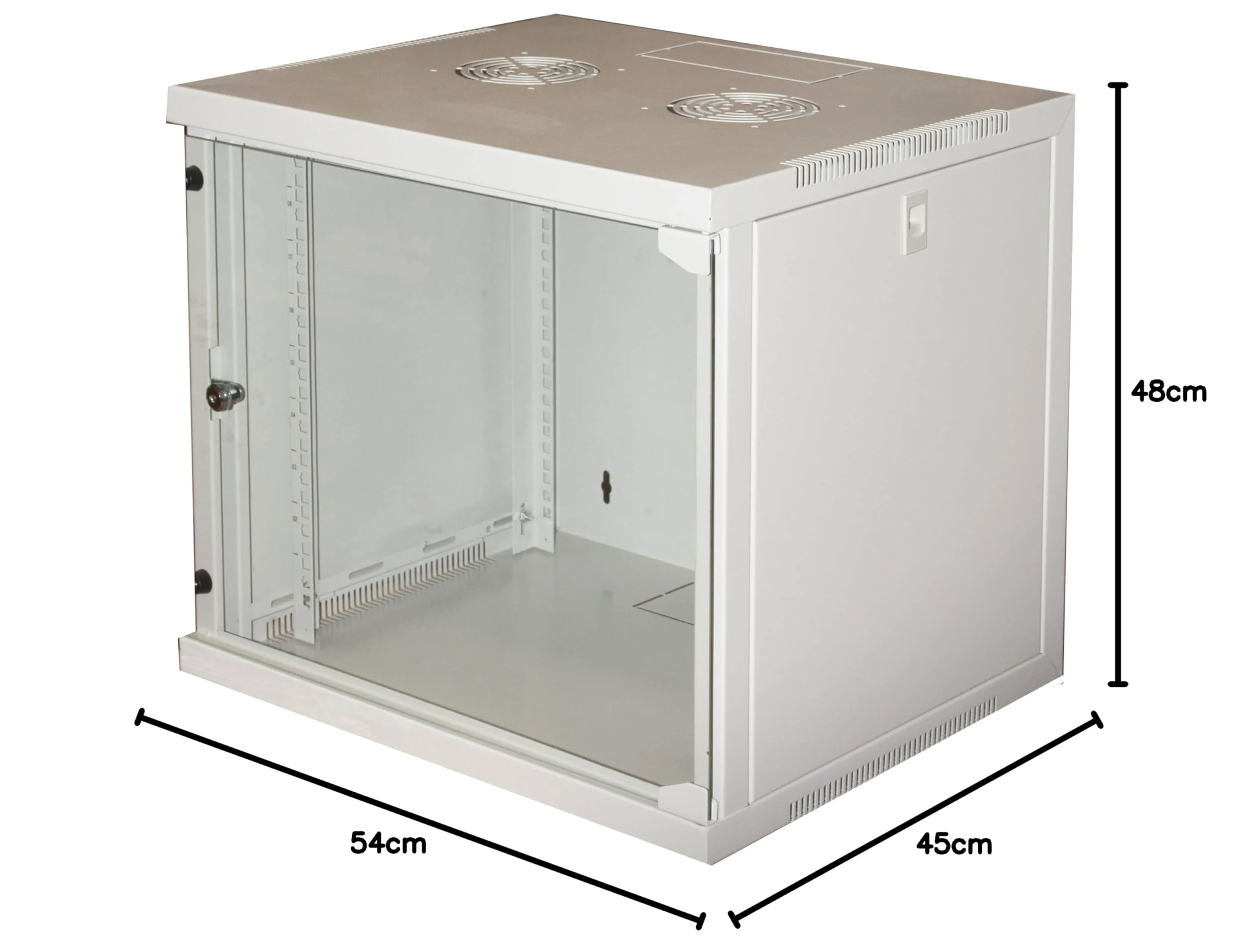 Link Accessori LK1909UG Rack monté sur le mur 9U 50kg Gris étagère - Étagères (50 kg, Rack monté sur le mur, 9U, Gris, 48,3 cm (19"), 4 poste)