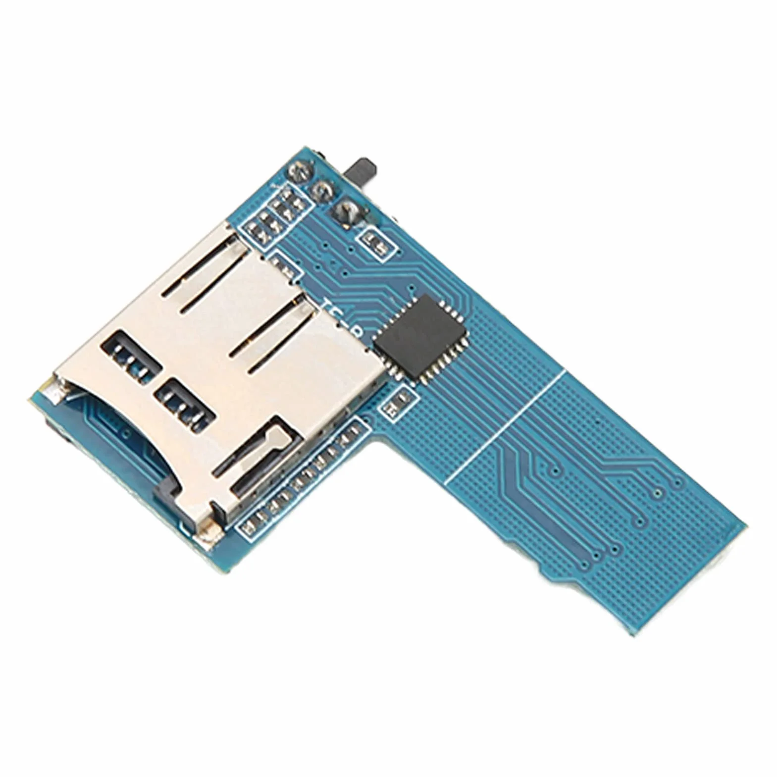 Jectse Module de Protection des Cartes de Stockage Double Commutateur pour 3B+ 3B 2B B+ Amateurs de Bricolage