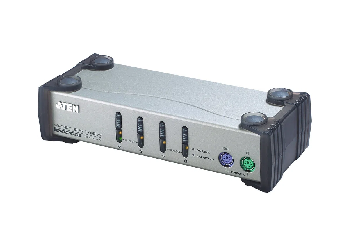 Aten MasterView CS84 Switch KVM pour 4 ordinateurs PS2