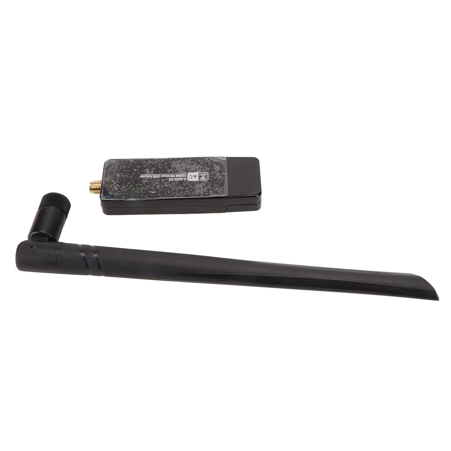 TOPINCN Adaptateur WiFi Double Bande RTL8812AU, Carte Réseau sans Fil USB 3.0 1200M pour Ordinateur de Bureau, Vitesse 11n 11AC, Matériau ABS