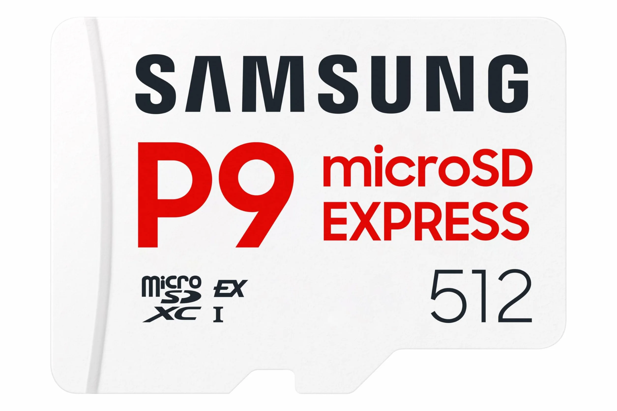 Samsung P9 Express microSD-Express 512 Go Carte Mémoire pour Console de Jeux, Vitesses 800 Mo/s, 4K UHD