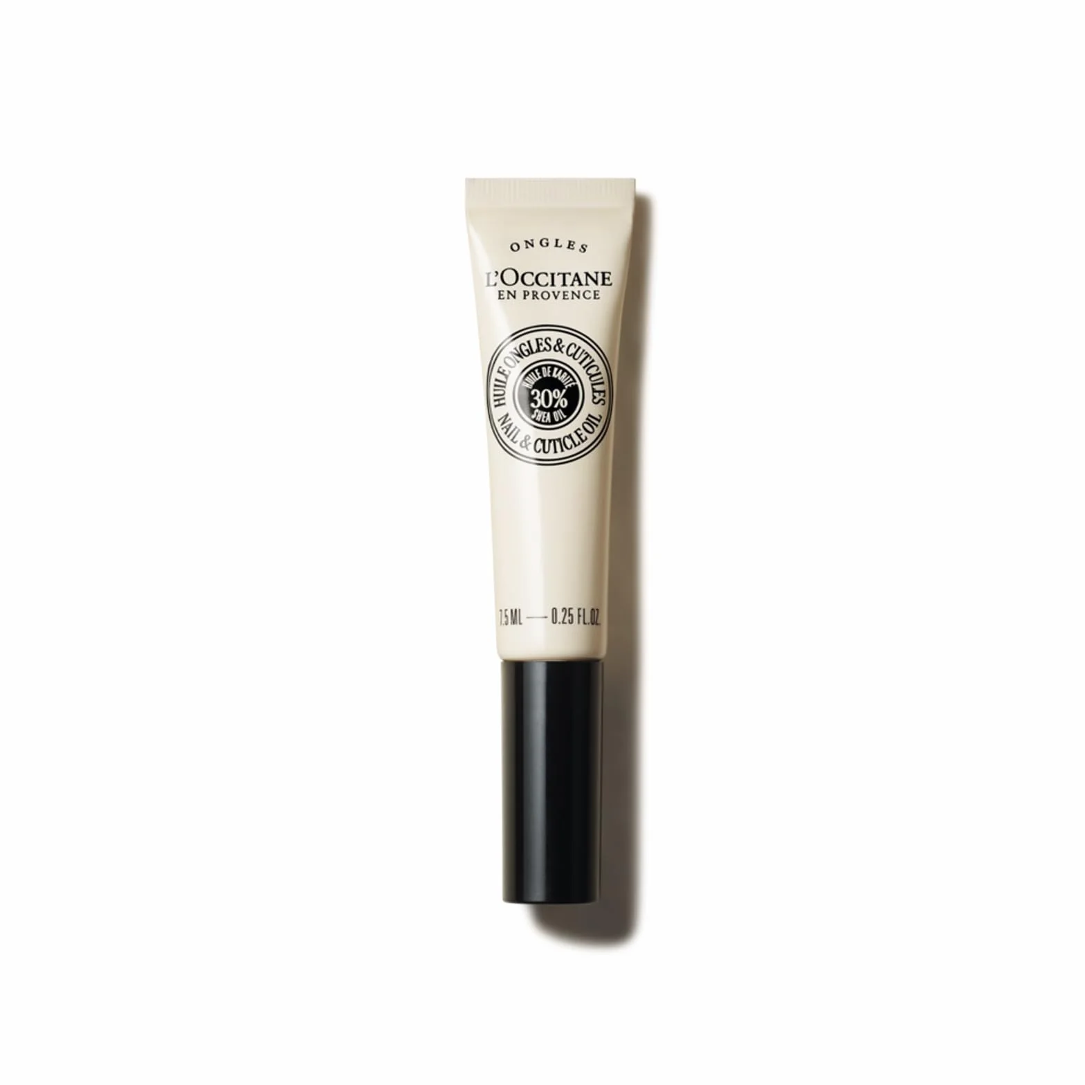 L'OCCITANE Huile Ongles & Cuticules Karité 7,5 ml Fortifie et nourrit Fabriqué en France