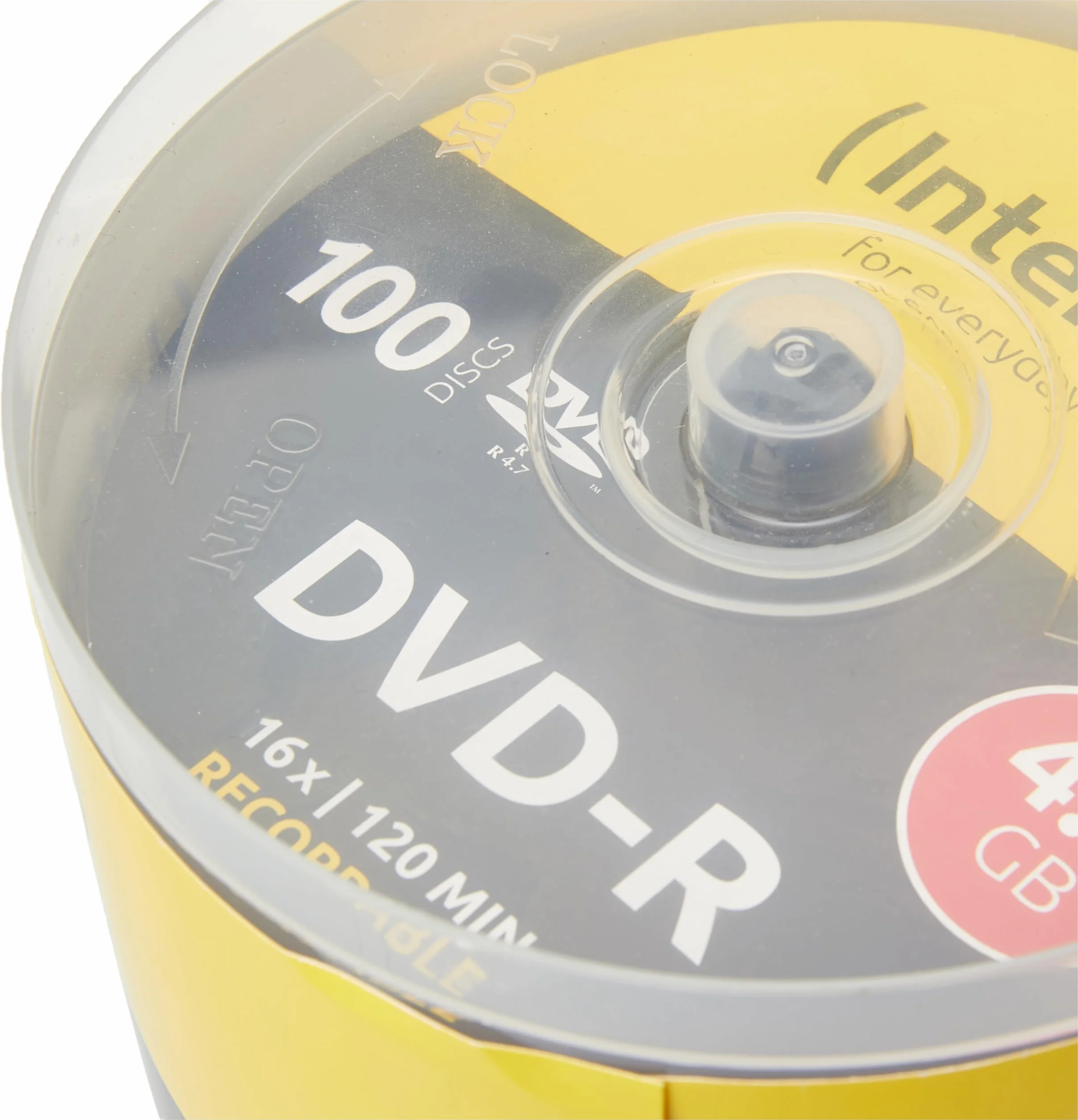 Intenso DVD-R 4,7GB 16x Speed cakebox