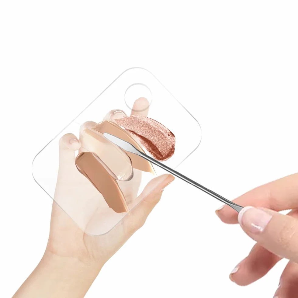 Palette de Maquillage Portable Transparente