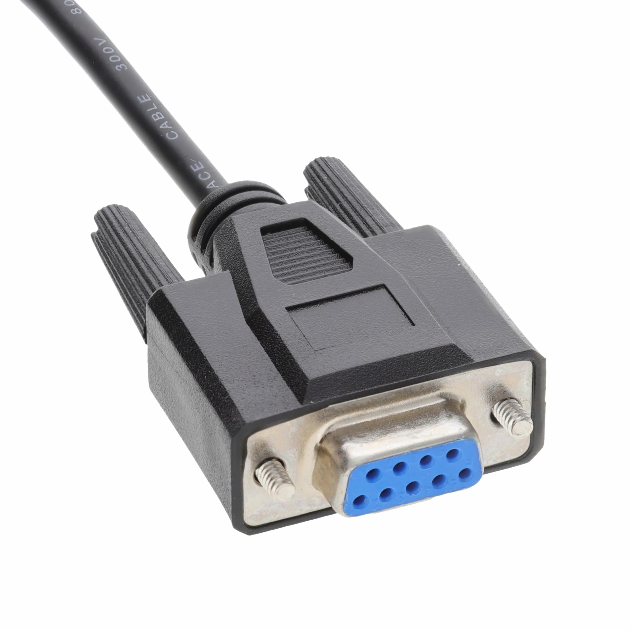 câble DB9 RS232 null Modem Haute Vitesse Blindé 1 m