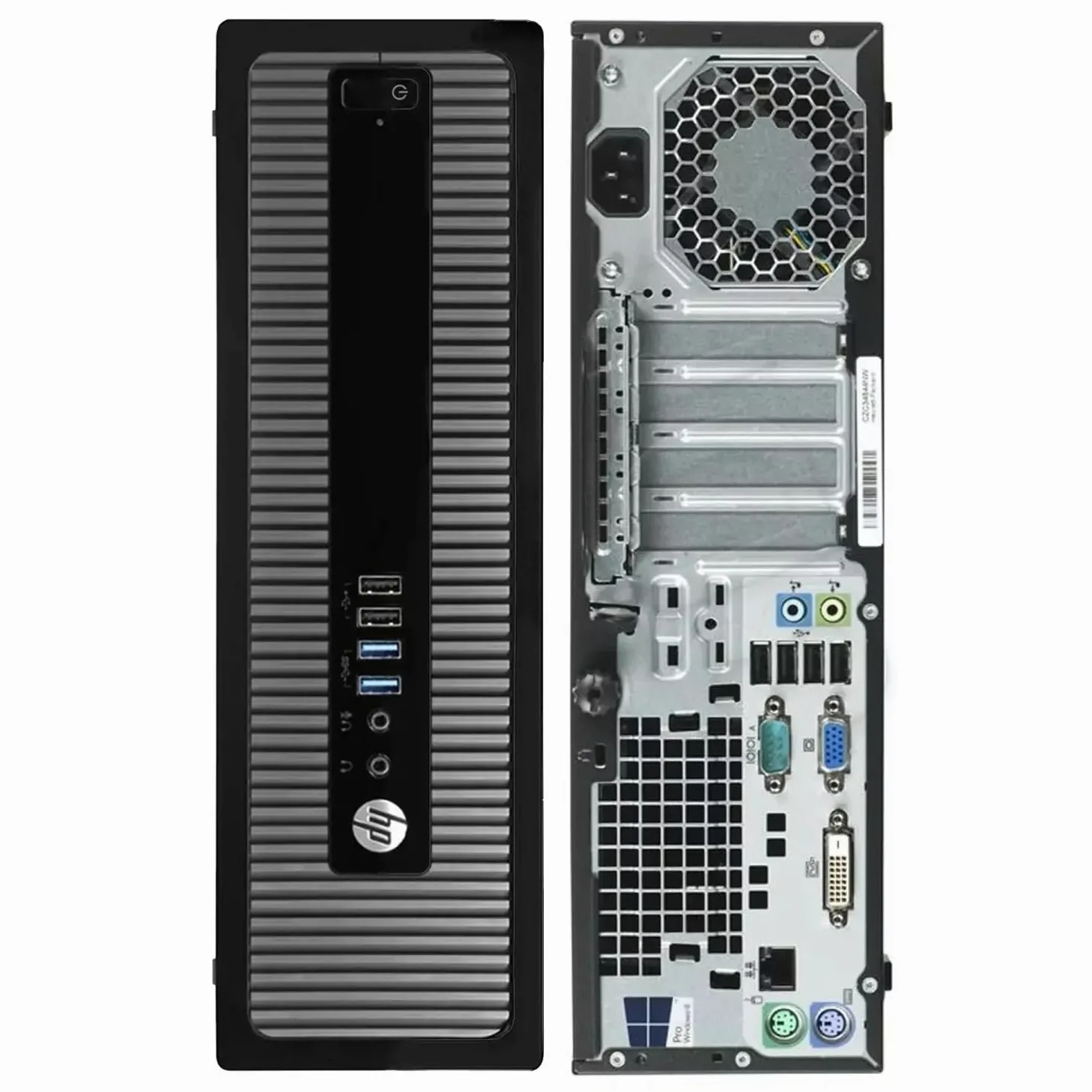 PC Ordinateur de Bureau Fixe Intel i5 - RAM 8 Go - SSD 240 Go - Windows 11 Pro - WiFi USB - VGA - sans Fil - Lecteur Graveur CD DVD - Internet Bureau Ecole