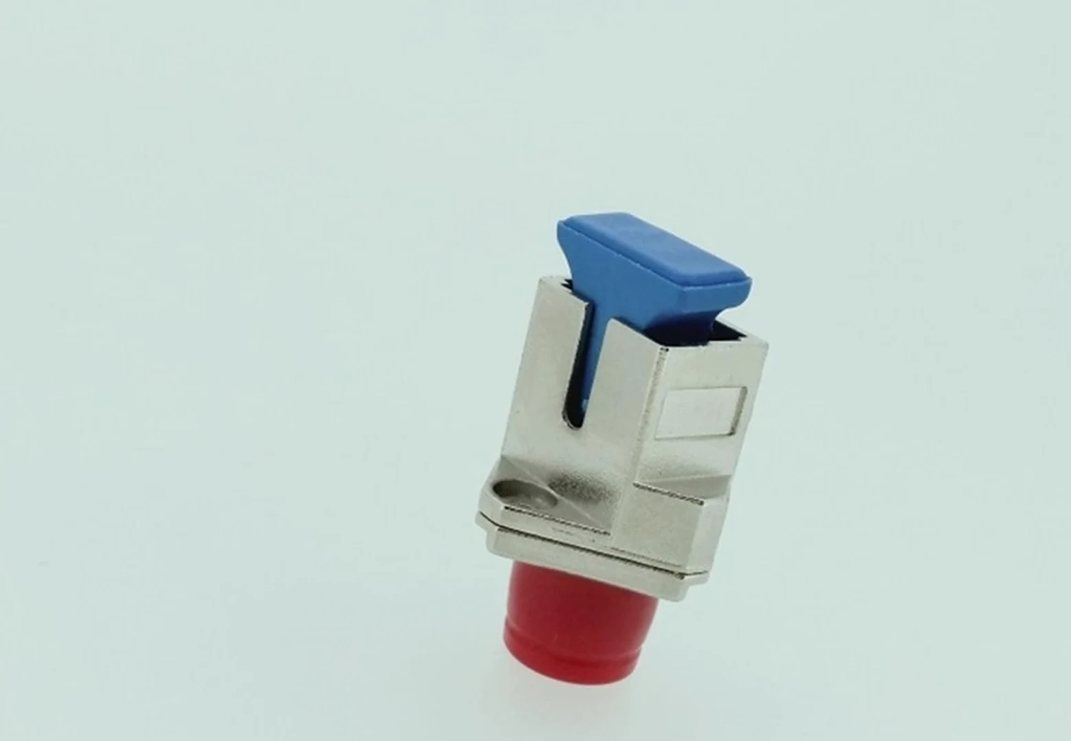 Adaptateur carré Fibre SC-FC, connecteur Fibre Optique FTTH Vert/Bleu, coupleur SM/MM UPC, Prix de Gros (5 pièces)(Other)