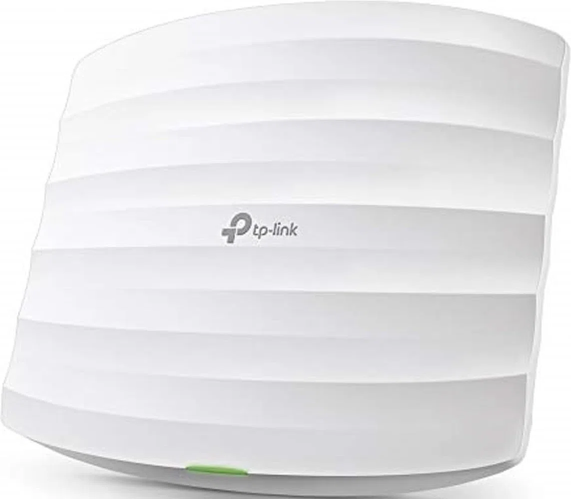 TP-Link Omada AC1350 Point d'accès sans fil – itinérance sans fil, Gigabit, MU-Mimo, faisceau, alimentation Poe, injecteur PoE, portail d'enregistrement Facebook/SMS gratuit (Eap225)