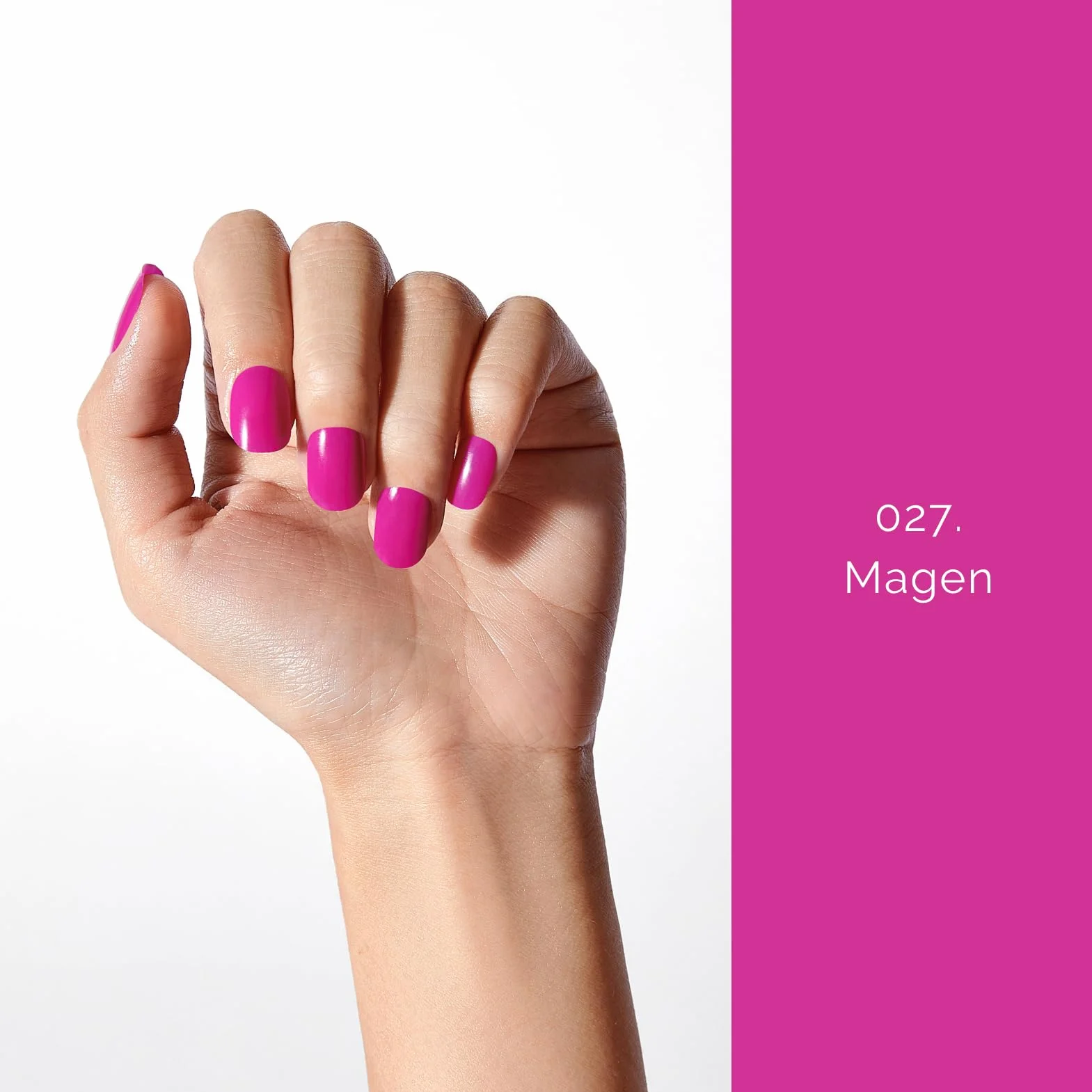 NAILOG Autocollant Ongle Gel UV 20Pcs Faux Ongles Semi-durci Vernis Autocollant Nail Art