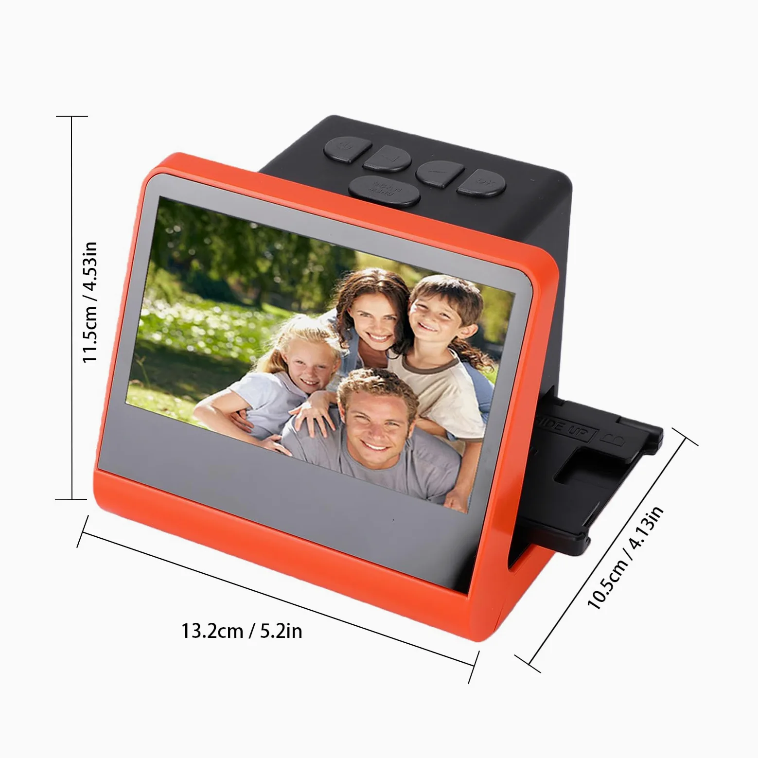 Scanner de Film 22MP pour 135 110, 8 Diapositives avec écran (Prise UE)