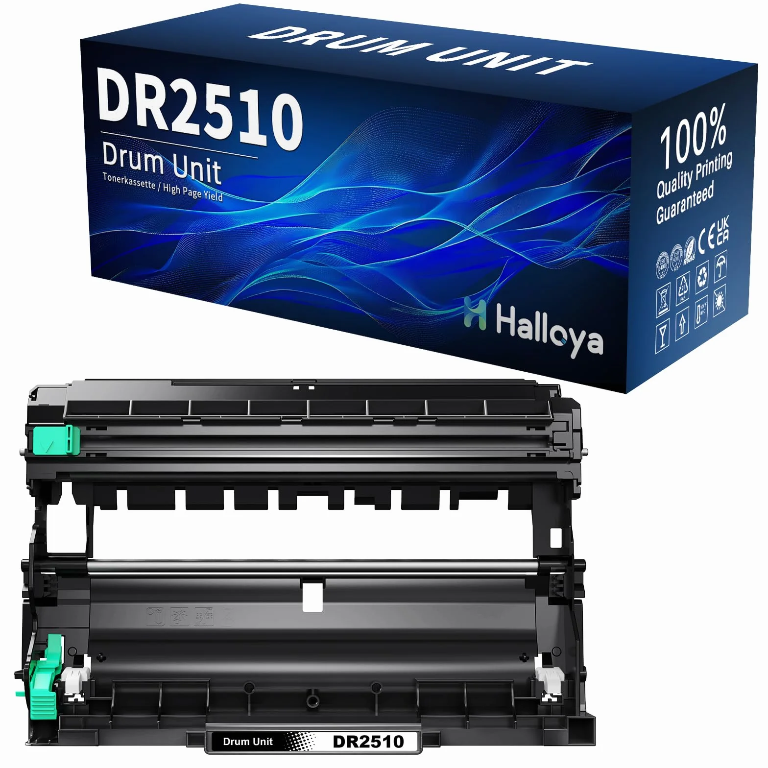 Tambour 15000 Pages Compatible Brother DR-2510 DR2510 pour HL-L2400DWE DCP-L2620DW MFC-L2800DW