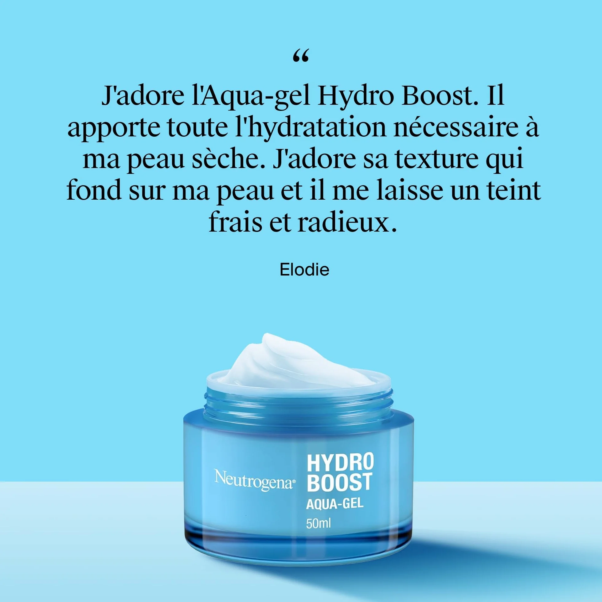 Neutrogena Hydro Boost Aqua-Gel Crème hydratante acide hyaluronique 50 ml