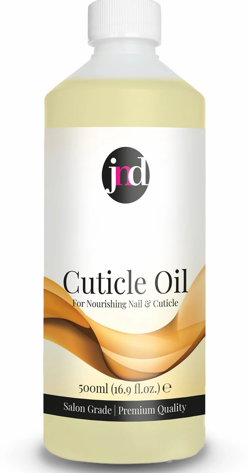 Huile pour cuticules JND avec Jojoba – Conditionneur pour ongles et cuticules – 500 ml