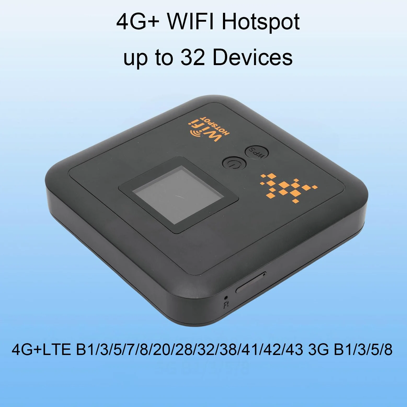 SIXRUN Routeur 4G LTE, Modem WiFi à équilibrage de Charge Double WAN avec Application de Gestion à Distance pour Voyages d'affaires et Travail en Extérieur, Vitesse sans Fil de 750Mbps