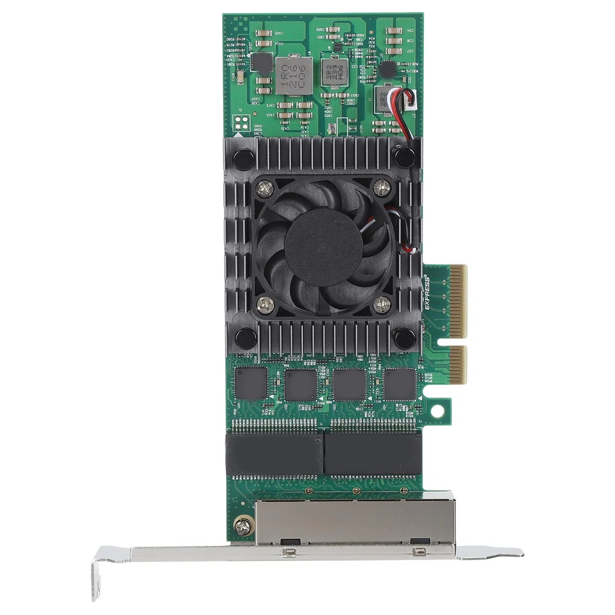 Ejoyous Carte Réseau PCIe 4 Ports 2,5G, Puce I210