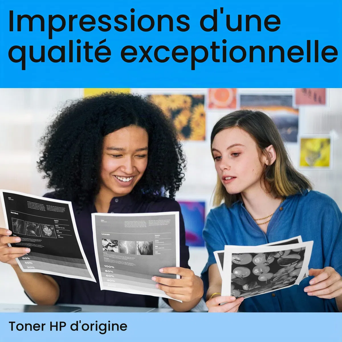 HP 220X Toner LaserJet Jaune Authentique pour imprimante Color LaserJet Pro 4202dn/4202dw Color LaserJet Pro MFP 4302dw/4302fdn/4302fdw