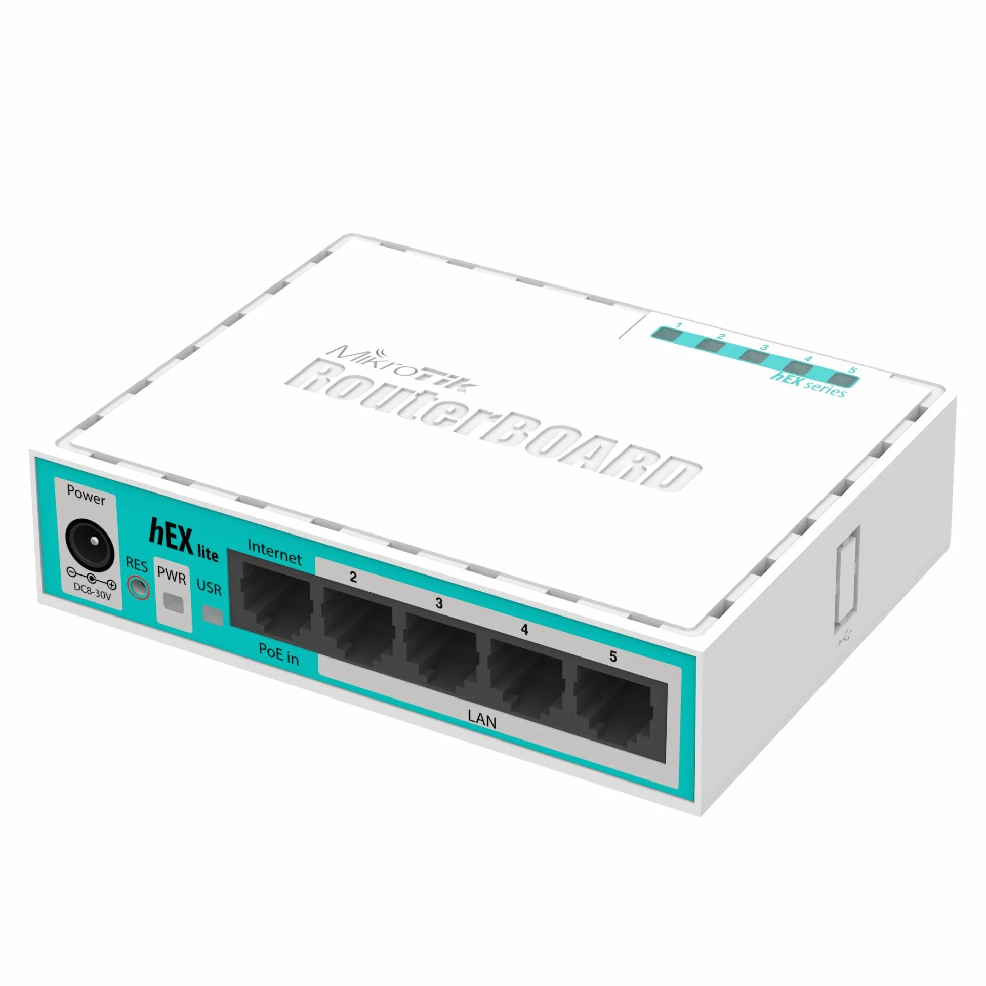 MikroTik Routeur Hex Lite (RB750r2) Blanc