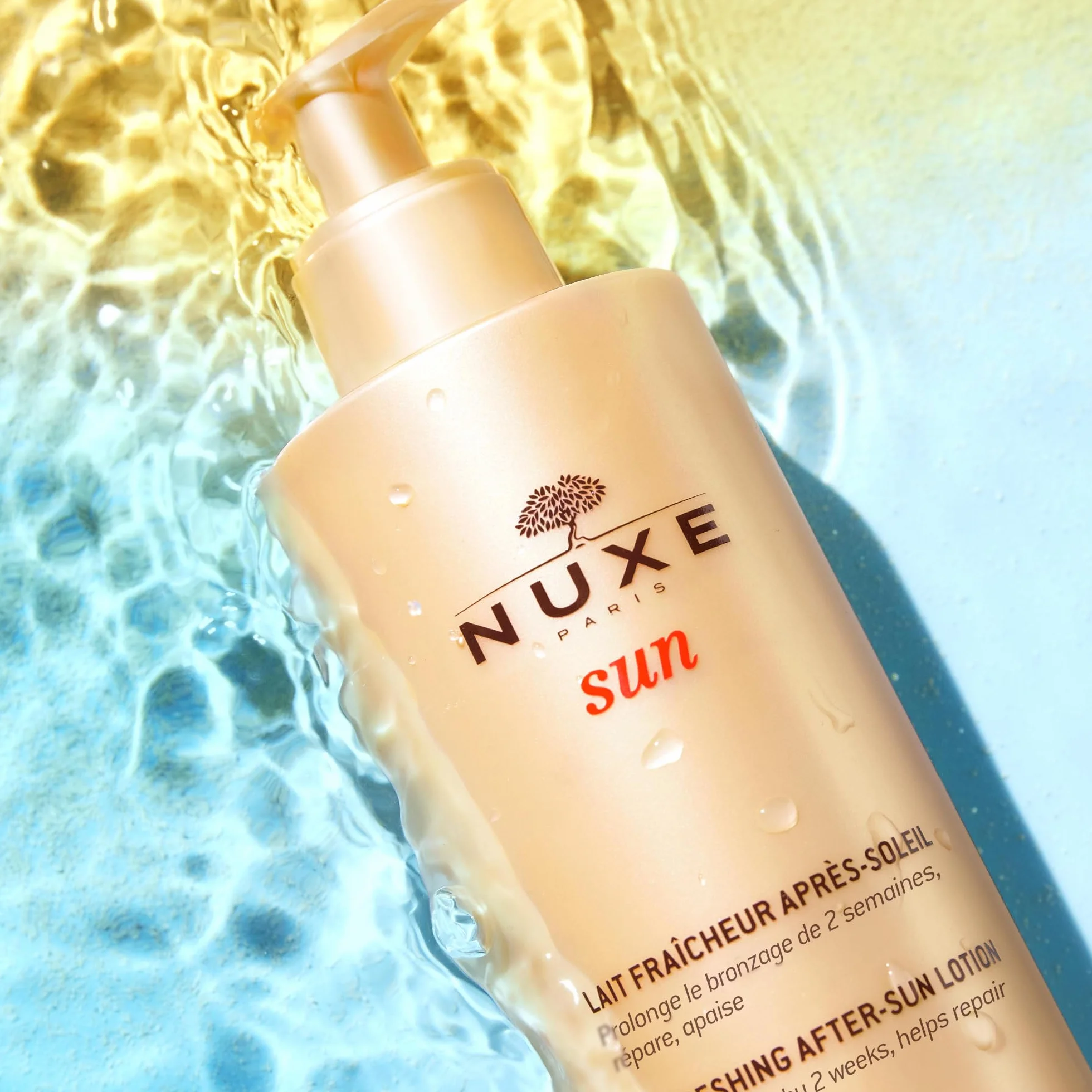 Nuxe lait fraîcheur après-soleil visage et corps 400ml