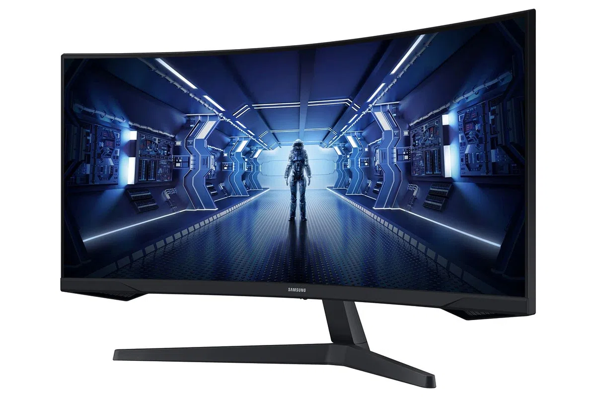 Samsung G Series C34G55TWWU 86,4 cm (34") 3440 x 1440 Pixels UltraWide Quad HD LCD Noir