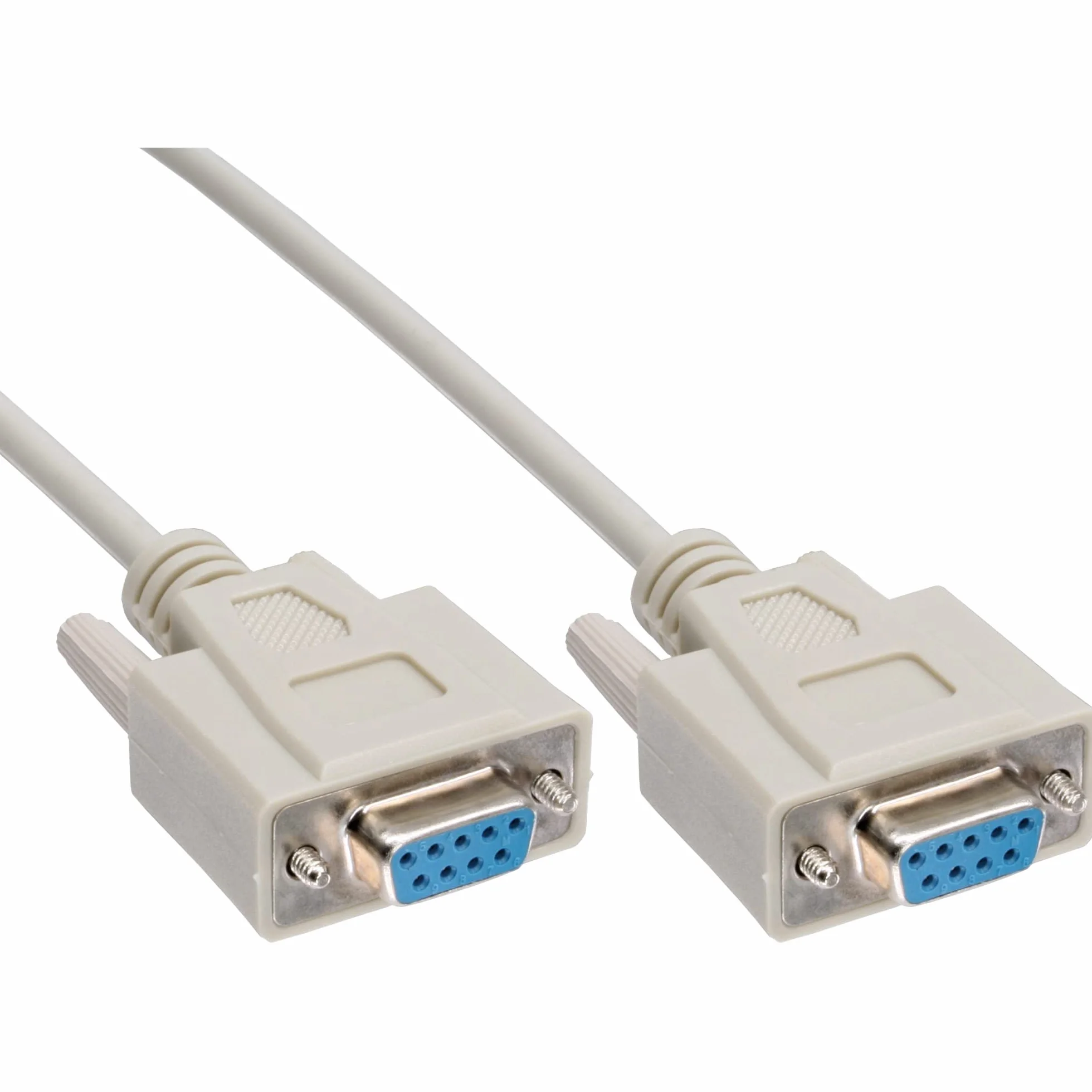 Kabel Null-Modem 9 pin żeński-żeński 10 m InLine 12226