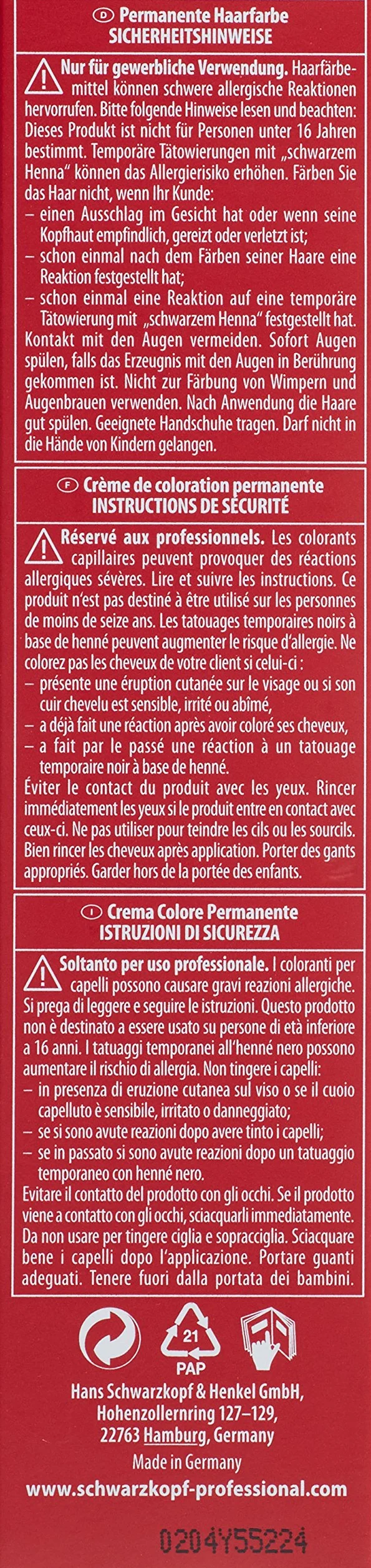 Schwarzkopf Royal Igora 6-00 60 ml