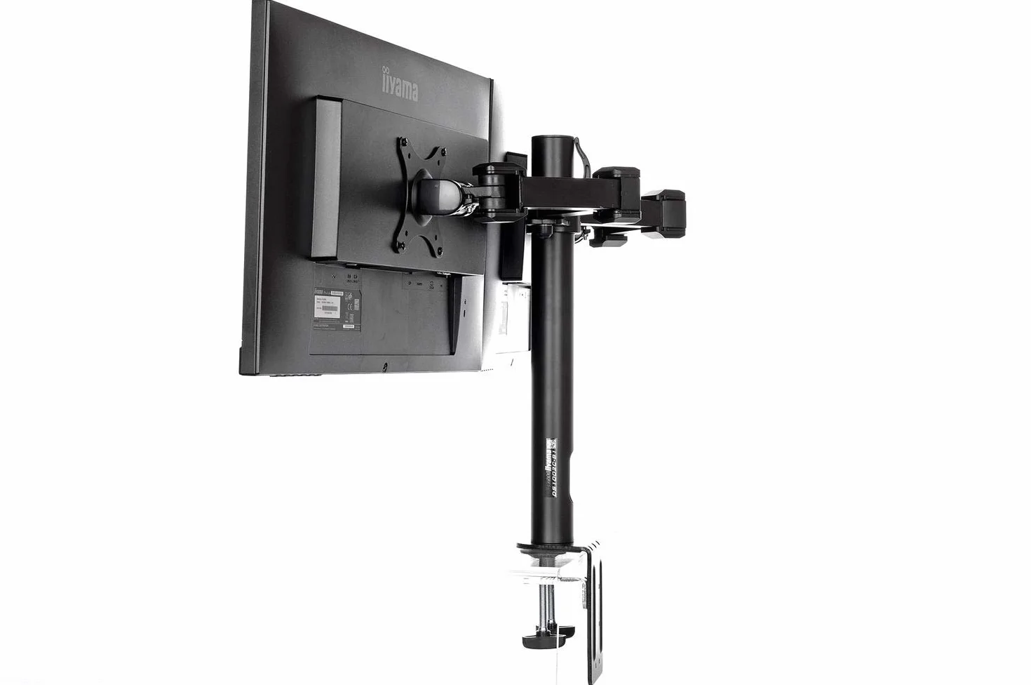 iiyama DS1002C-B1 Support de bureau double moniteurs Noir