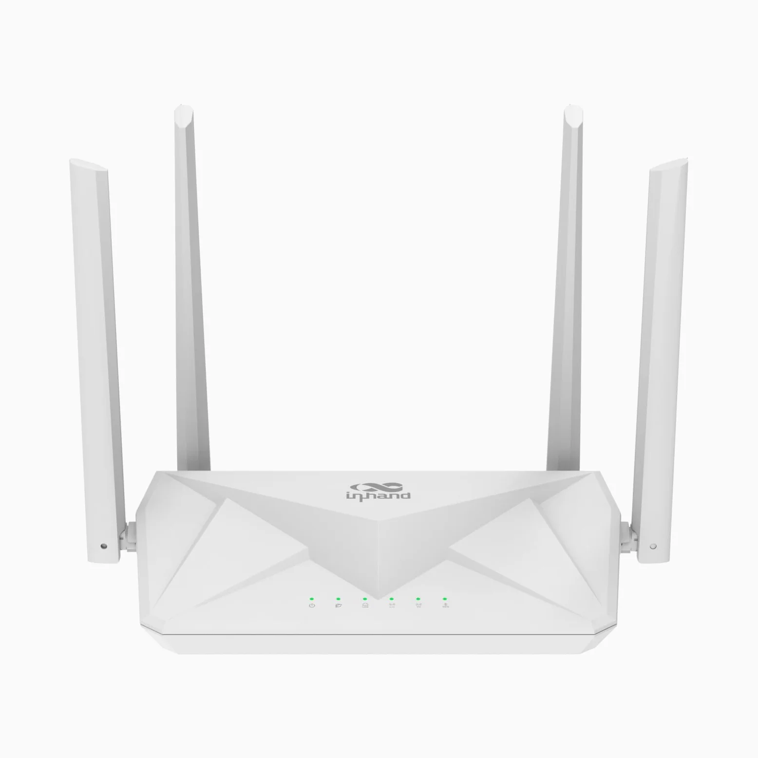 InHand Networks AX3000 Routeur Wi-FI 6 Jusqu'à 3000 Mbps Dual Band, 4 Ports GbE LAN/WAN,160Mhz, MU-MIMO,OFDMA, WPA3 Sécurité d'entreprise, pour Le Streaming et vidéo 4k/8K, contrôle Parental