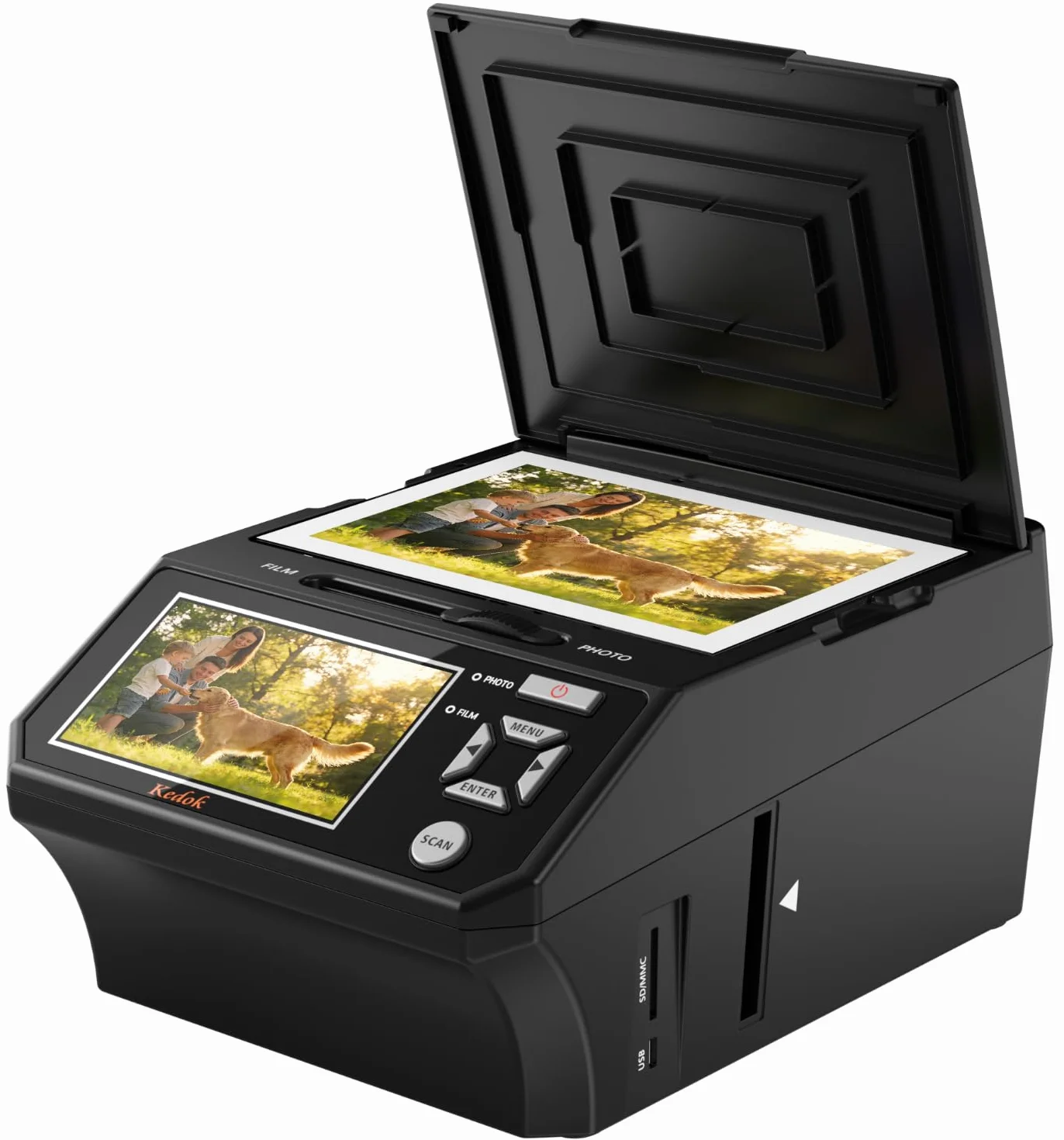 Scanner Photos, Diapositives et Films 22 MP LCD 5"